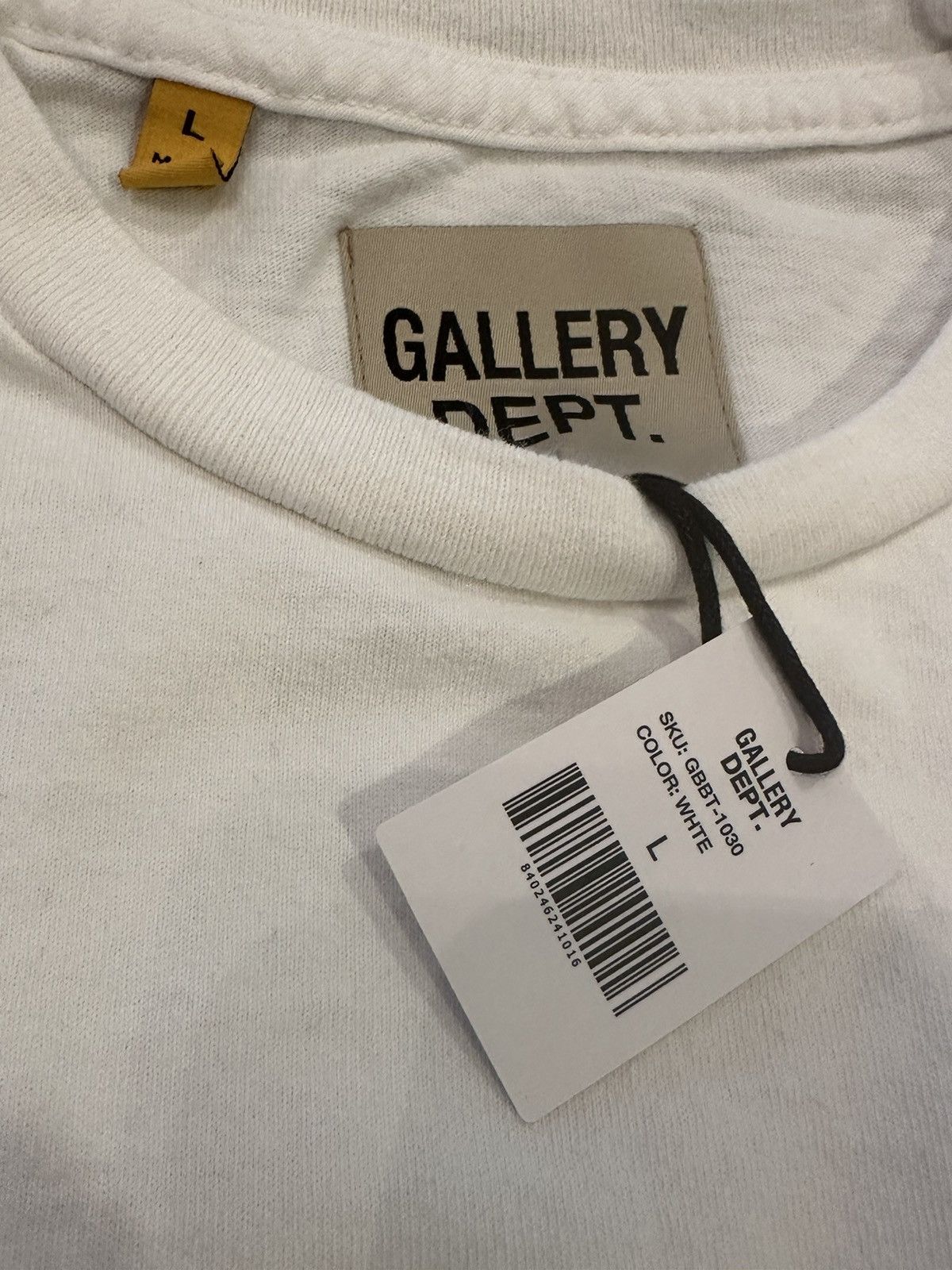 Gallery Dept. Gallery Dept G Ball Short Sleeves Tee Shirt Size US L / EU 52-54 / 3 - 5 Thumbnail