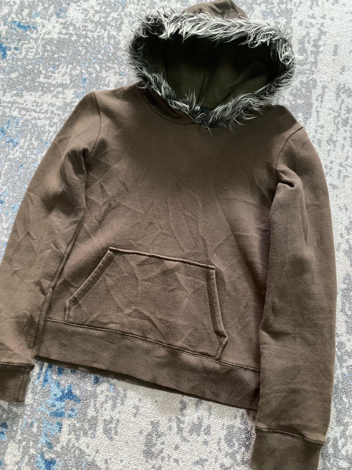 If Six Was Nine × Japanese Brand × Le Grande Bleu (L.G.B.) Japanes Aero Drome Co fur hoodie ifsix lgb style Size US S / EU 44-46 / 1 - 2 Thumbnail