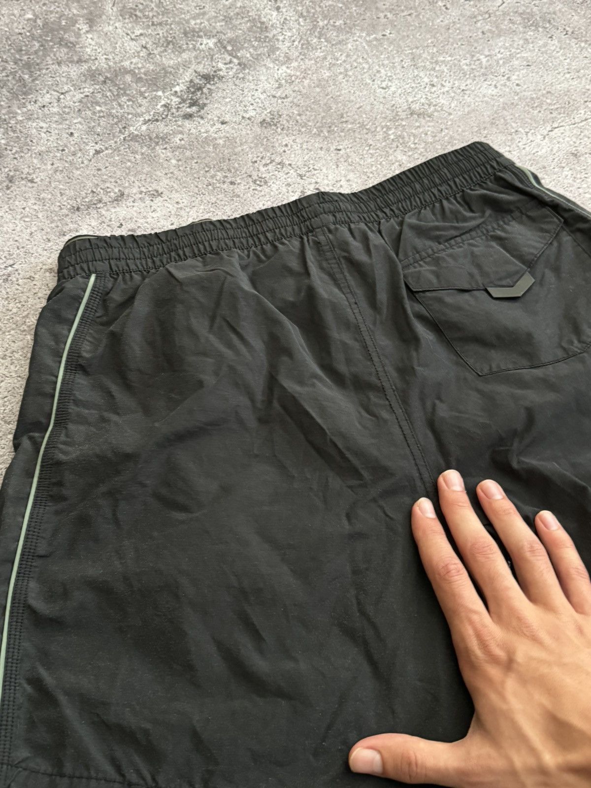 Diesel × Vintage Vintage Diesel Distressed Y2K nylon swimming shorts Size US 32 / EU 48 - 6 Thumbnail