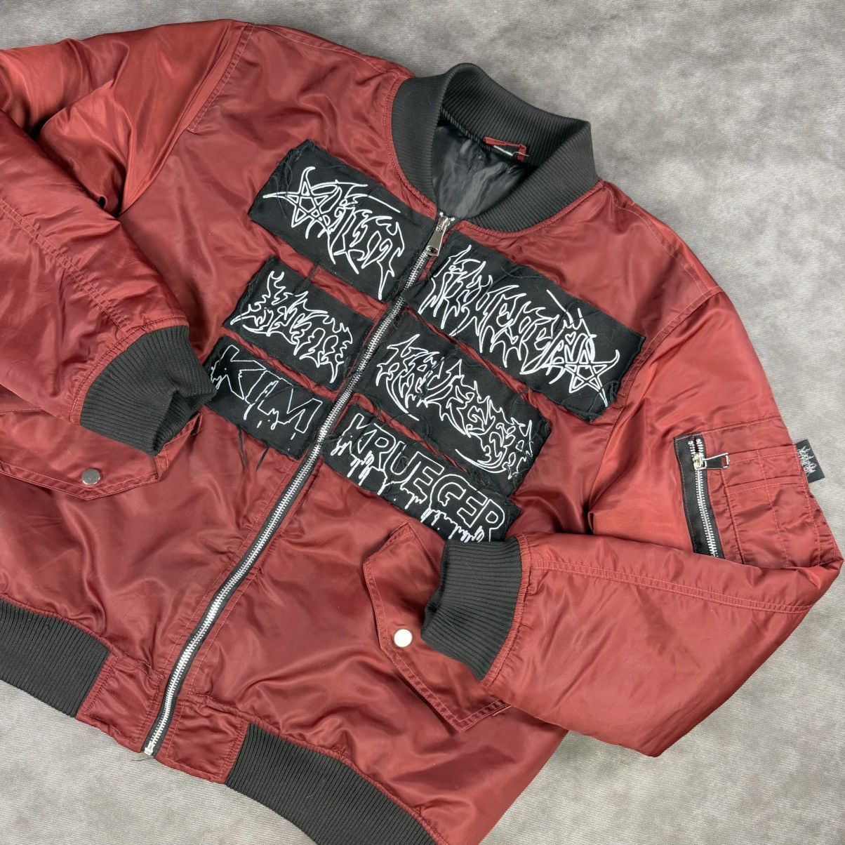 Kim Krueger Rare Kim Krueger Burberry Erry Playboi Carti Bomber Jacket Size US M / EU 48-50 / 2 - 2 Thumbnail