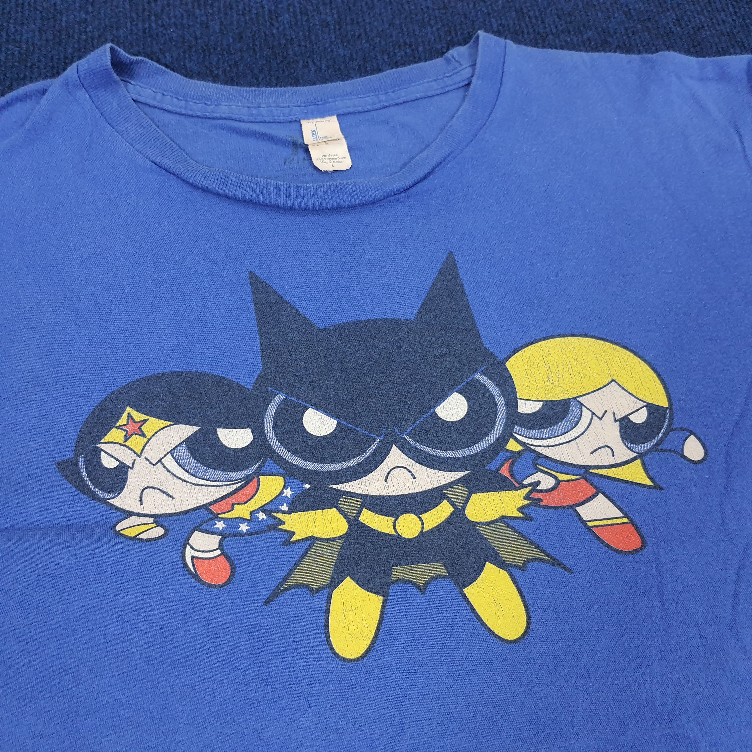 Cartoon Network Vintage Power Puff Girl x Dc Comics T-shirt Size US L / EU 52-54 / 3 - 2 Thumbnail