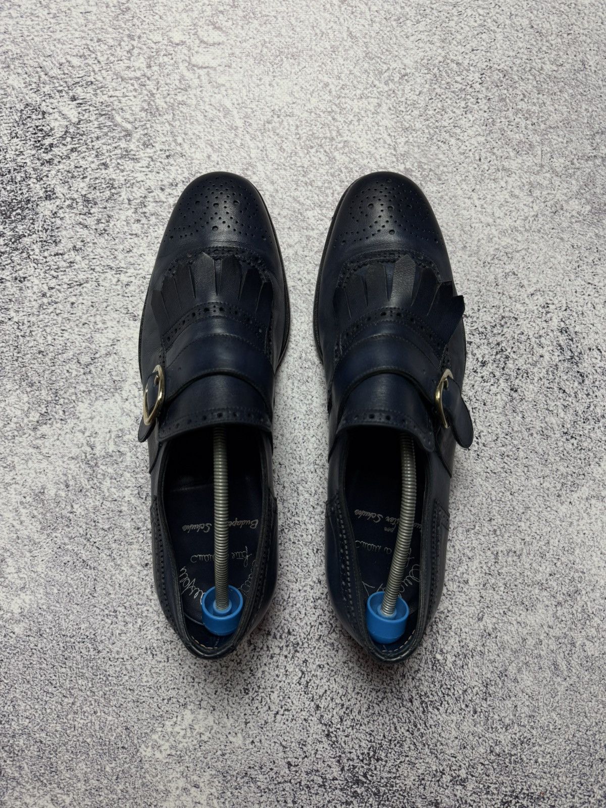 Santoni Santoni Loafers Formal Leather Shoes Boots Luxury Style Rare Size US 7 / EU 40 - 7 Thumbnail