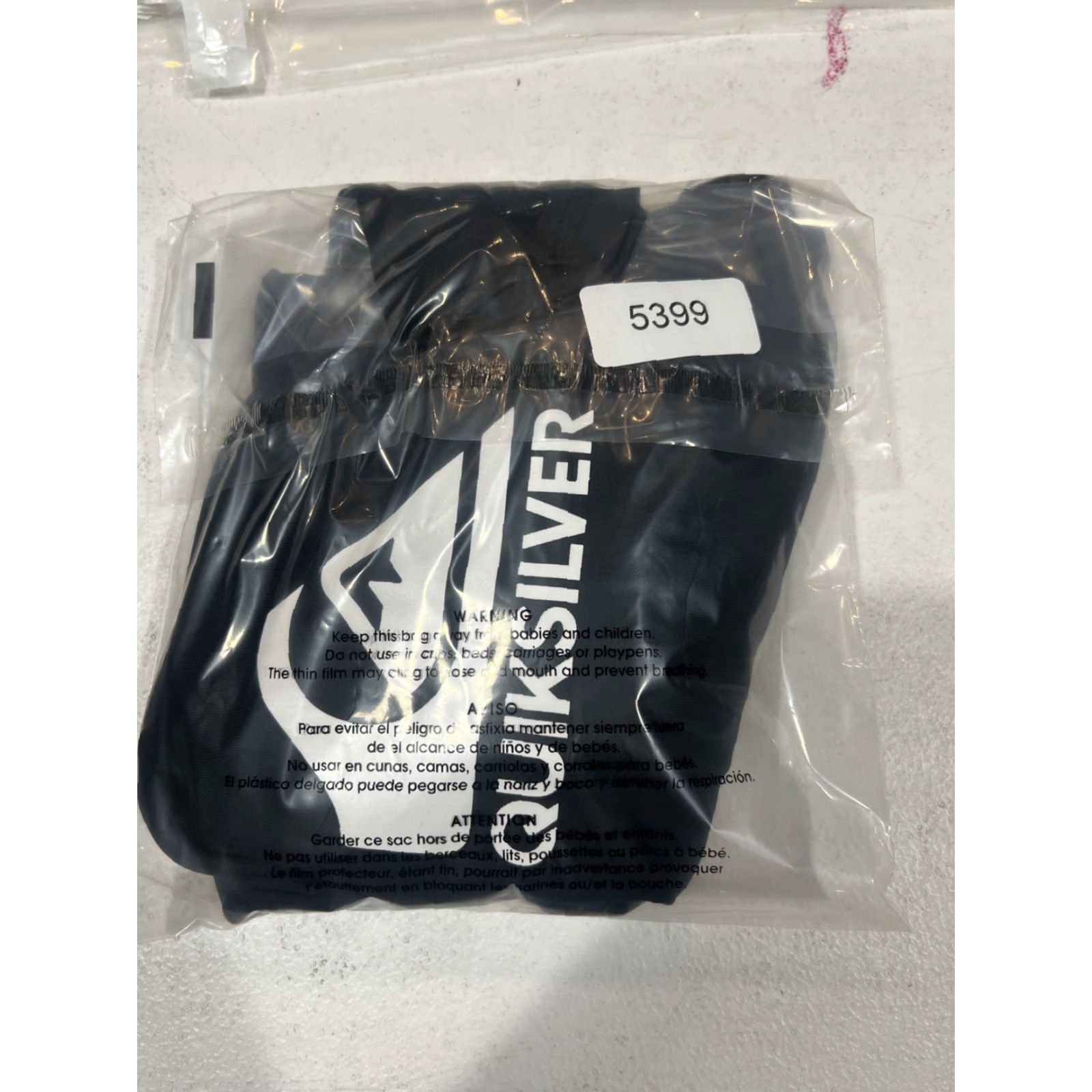 Quiksilver Quiksilver Mens Black Baselayer Athletic Long Sleeve Shirt XL Size US XL / EU 56 / 4 - 4 Thumbnail