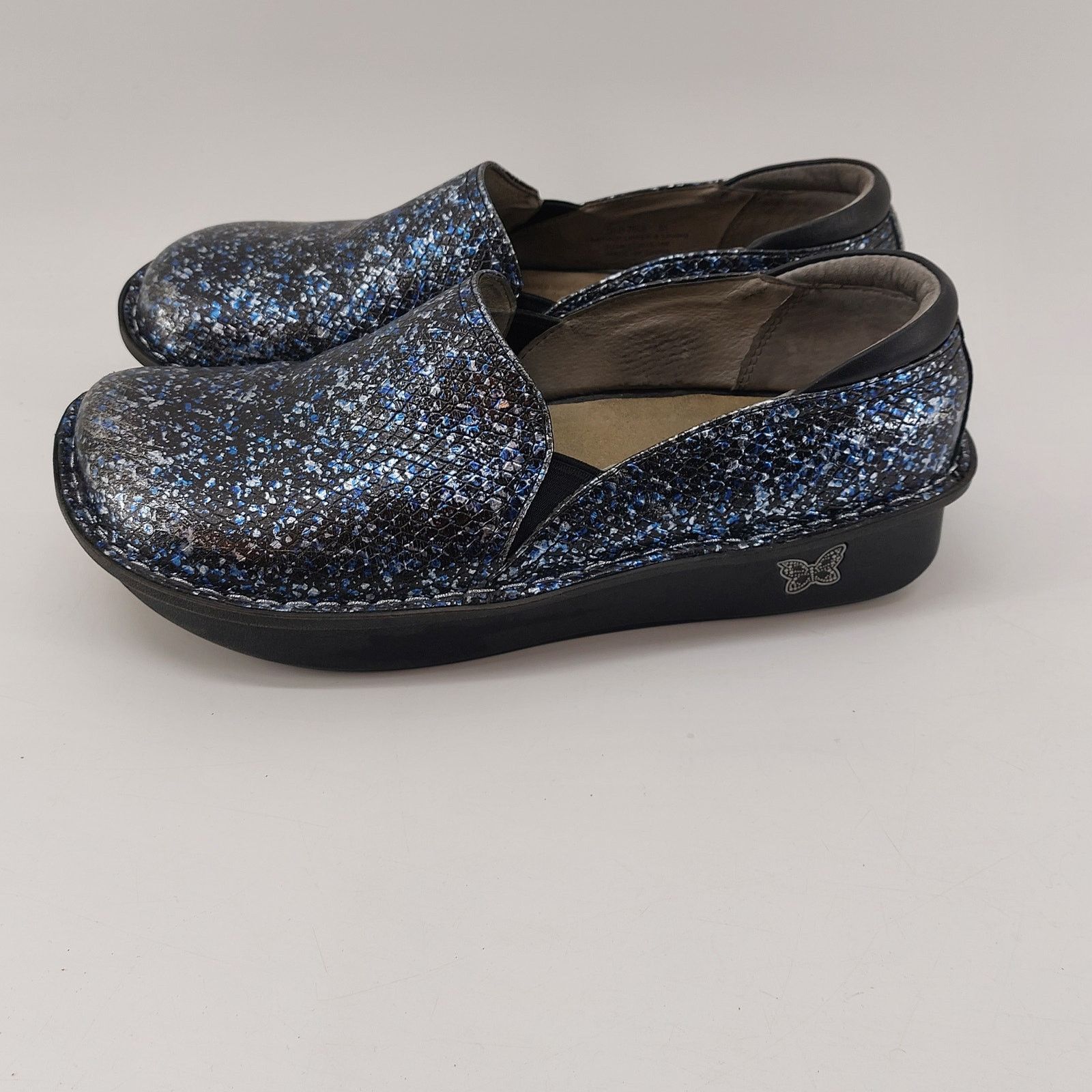 Other Alegria Debra Nurse Embossed Black Leather 41 10.5/11 Size US 10.5 / IT 40.5 - 8 Thumbnail