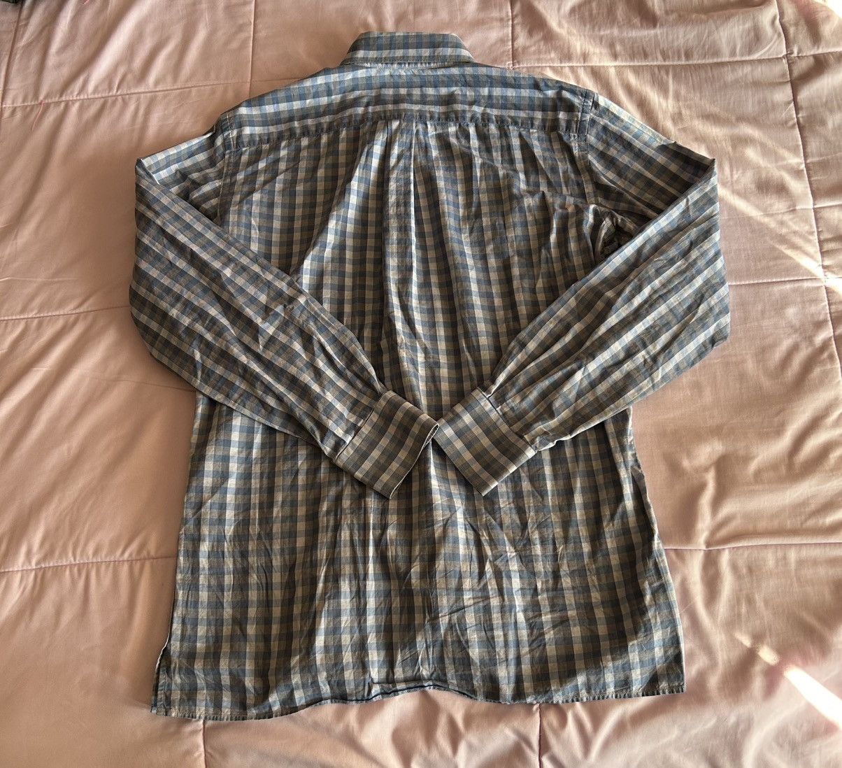 Canali Canali Men’s M Check Casual Shirt Made in Italy Unworn Size US M / EU 48-50 / 2 - 14 Thumbnail