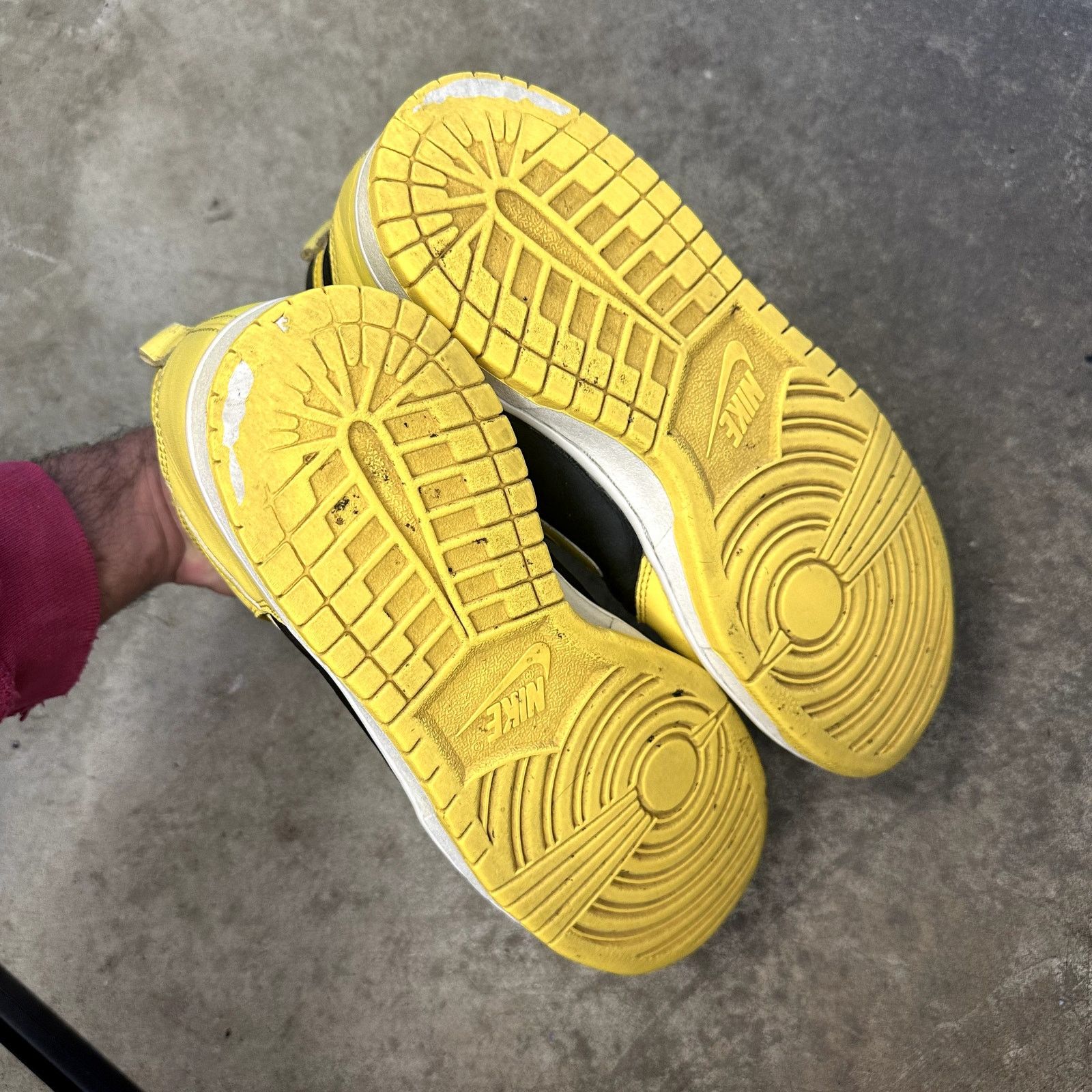 Nike 1999 Nike Dunk Hi 'Golden Rod' Size US 8.5 / EU 41-42 - 5 Thumbnail
