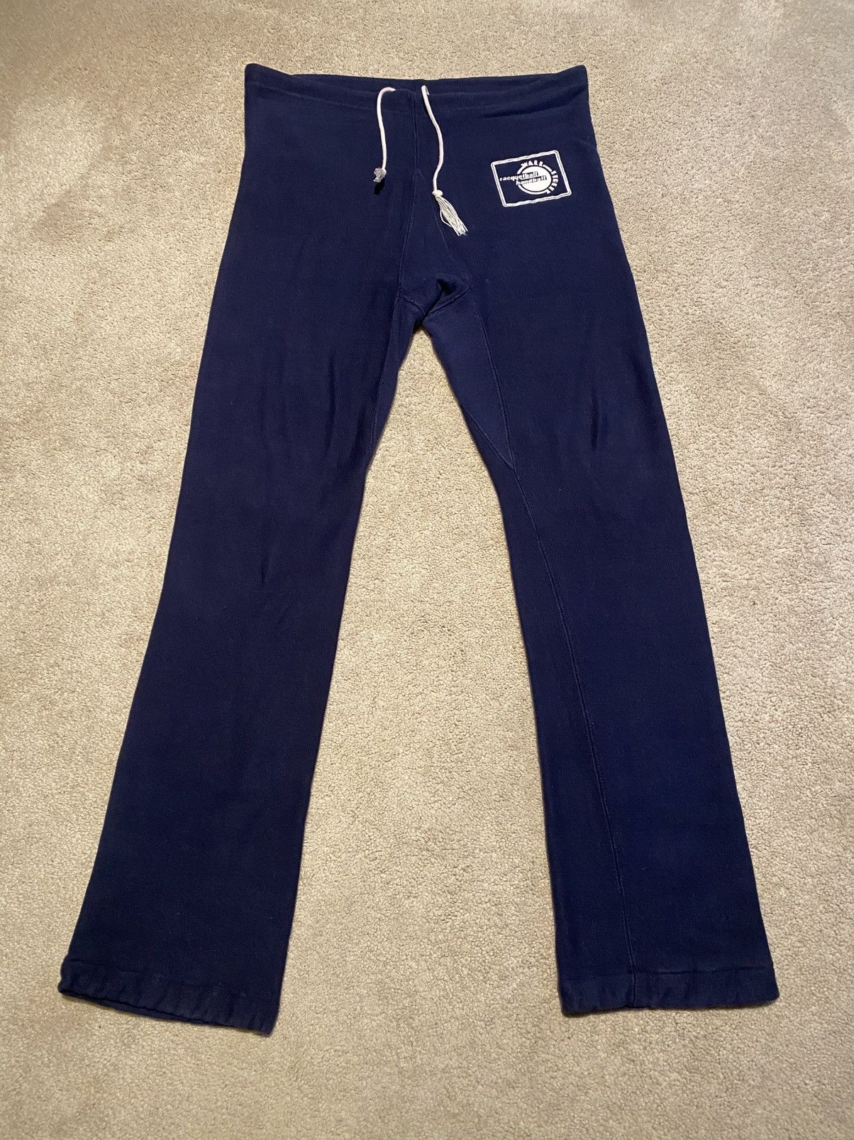 Vintage 70s Reverse weave wall street sweatpants Size US 31 - 1 Thumbnail