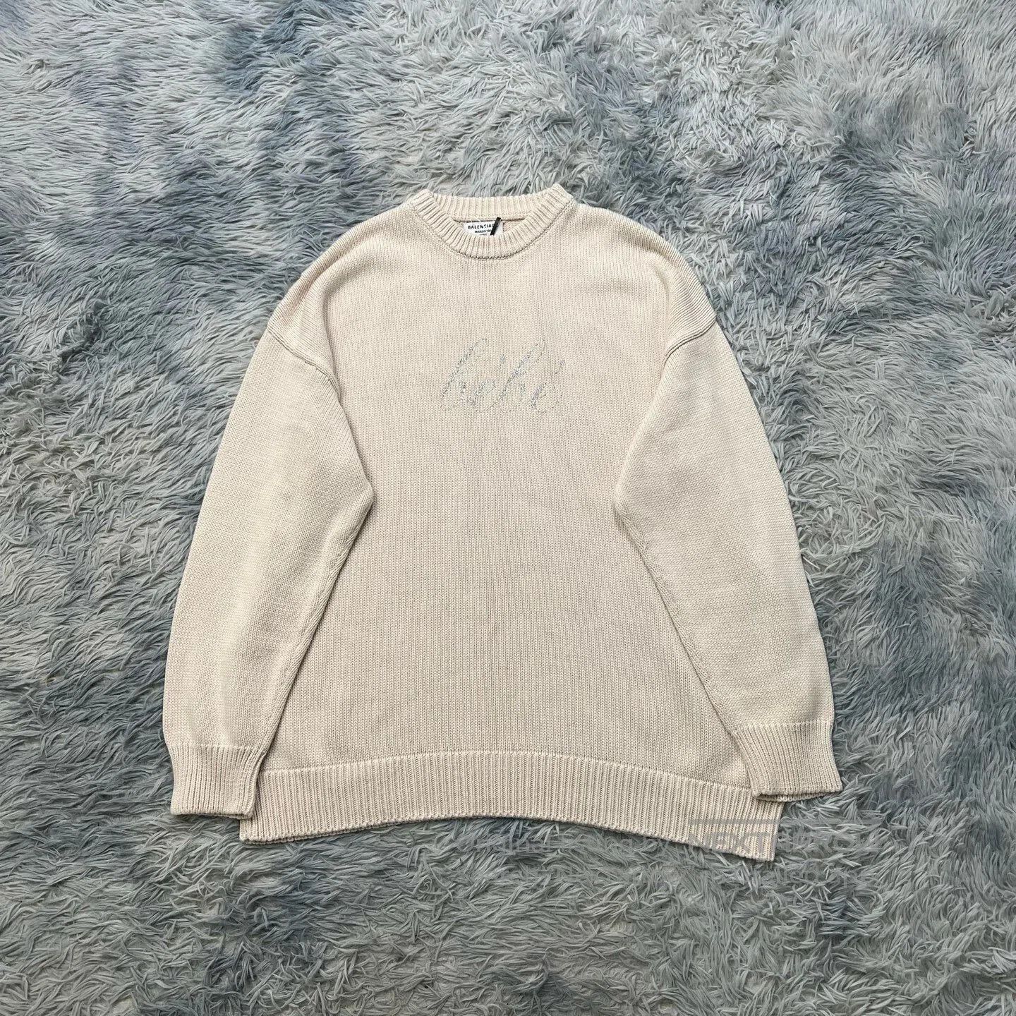 Balenciaga Balenciaga Crystal Sweater. Size M / US 6-8 / IT 42-44 - 1 Thumbnail