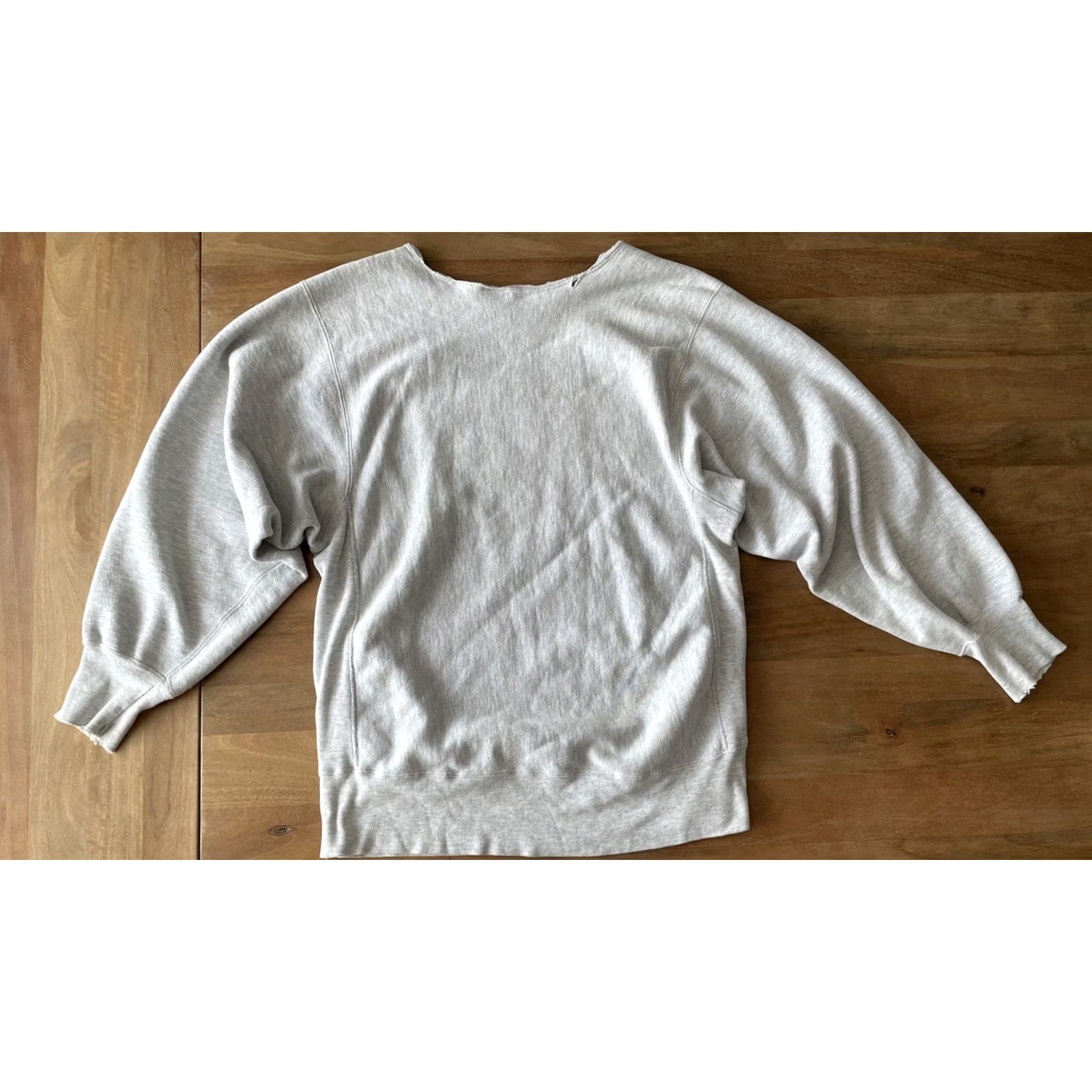 Champion VINTAGE Champion Reverse Weave Sweatshirt XL Rutgers University Gray Sweatshirt Mens 80s University Grunge Retro Logo Graphic Print Size US XL / EU 56 / 4 - 2 Thumbnail