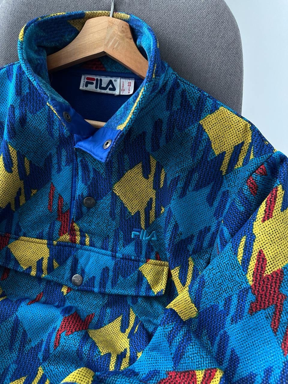 Fila × Vintage Vintage Fila Tech Retro Anorak Pocket Jacket Size US S / EU 44-46 / 1 - 16 Thumbnail