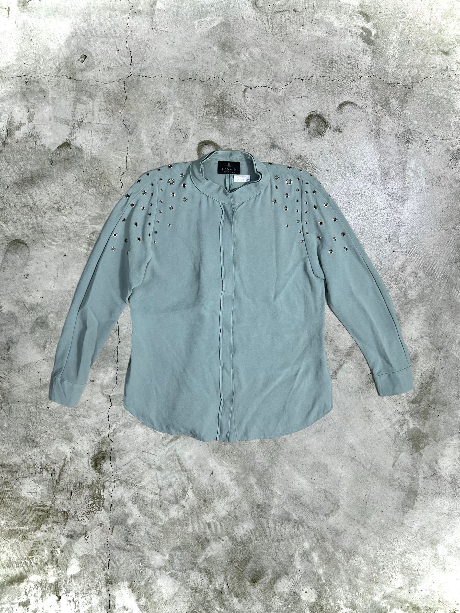 Lanvin Lanvin Collection Button Up Shirt GTMPT214 Size S / US 4 / IT 40 - 1 Thumbnail