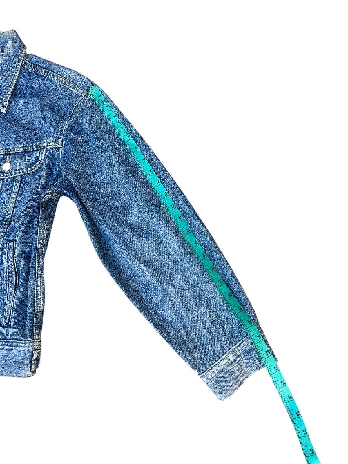 Lee Vintage Lee Riders Japan Back Painted Denim Trucker Jacket Size US L / EU 52-54 / 3 - 11 Thumbnail
