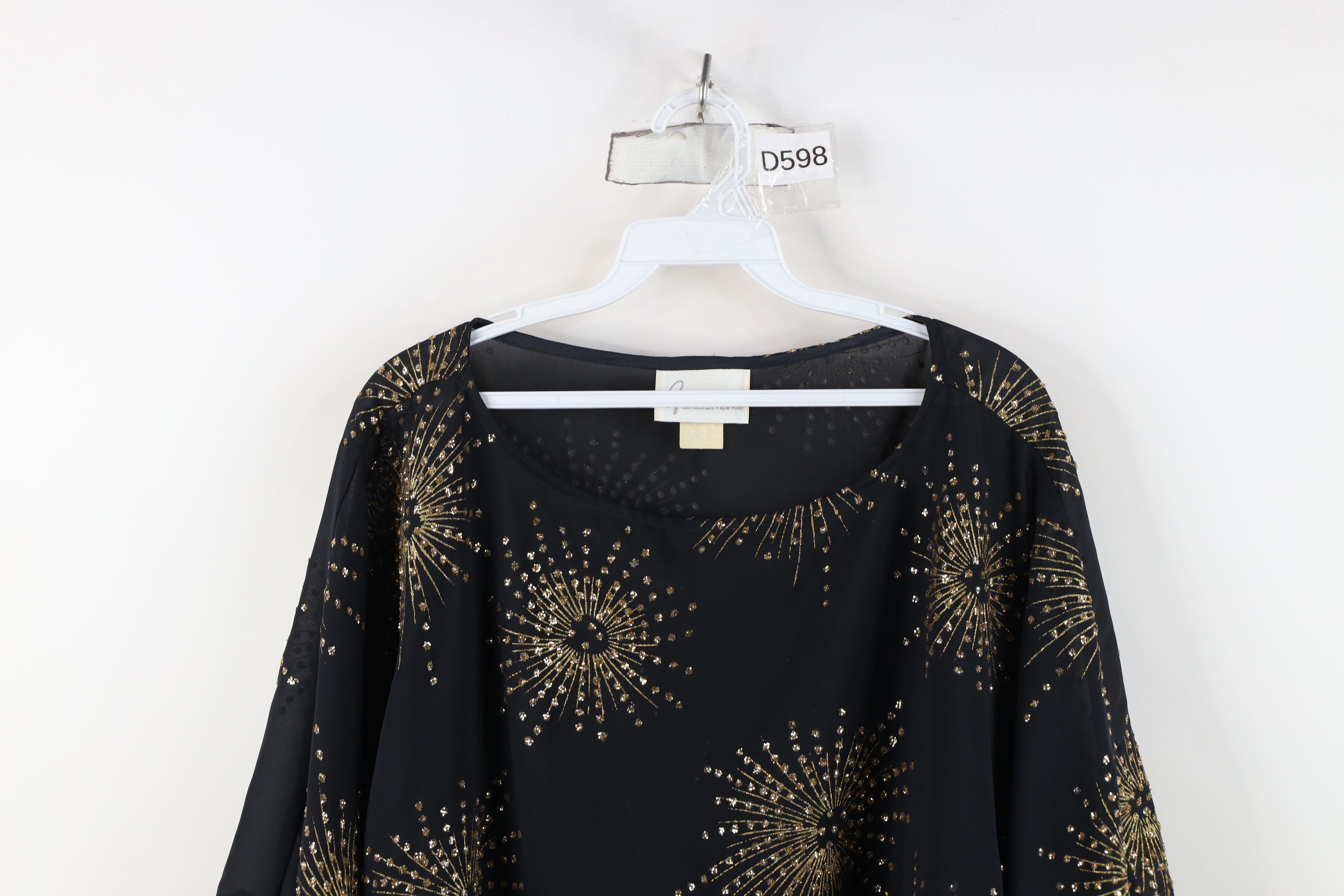Vintage Vintage 80s Streetwear Dolman Sleeve Cropped T-Shirt USA Size XL / US 12-14 / IT 48-50 - 2 Thumbnail