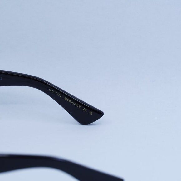 Gucci 🕶️ New Gucci GG1580O 001 Eyeglasses - Shiny Black Frame Size ONE SIZE - 6 Thumbnail