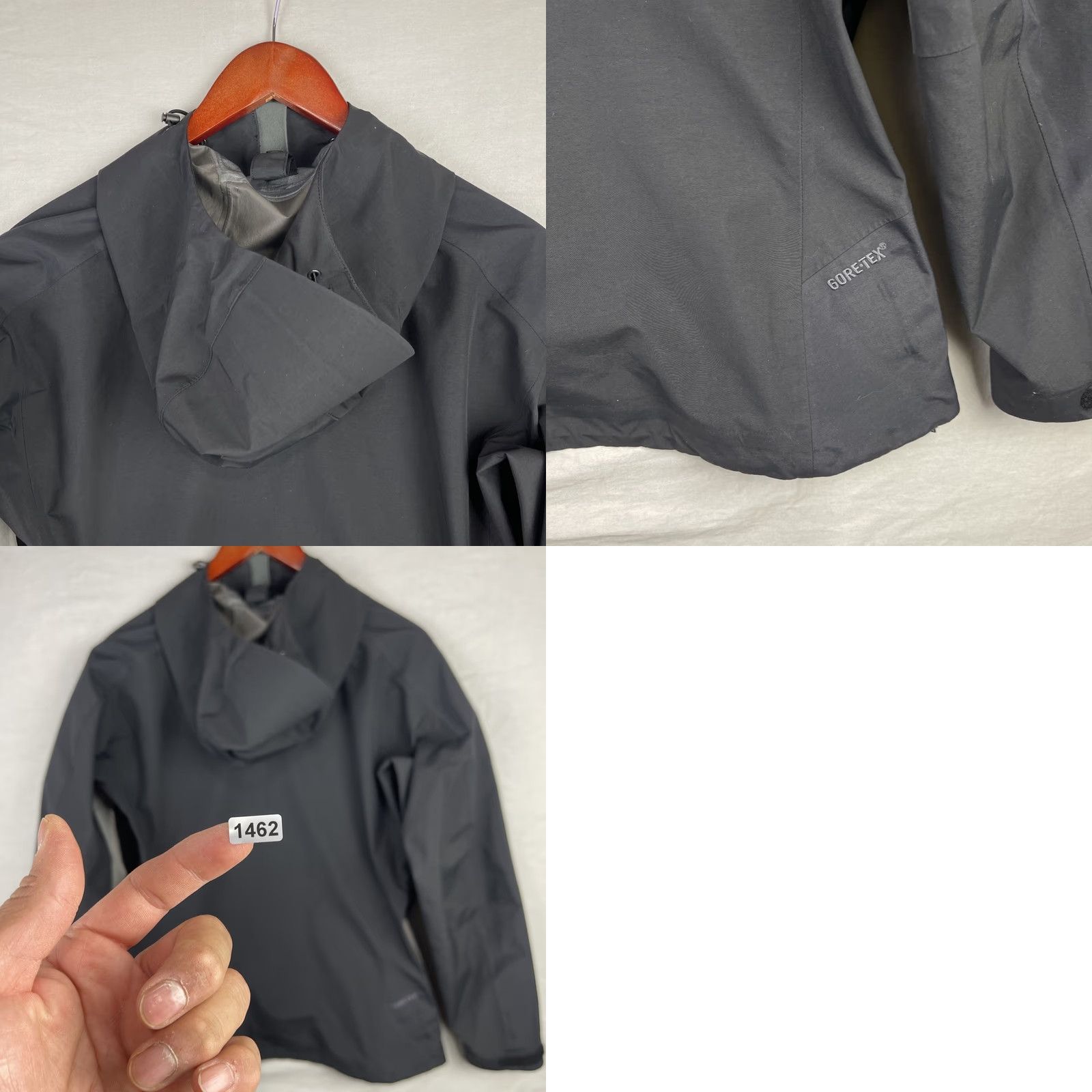 Outdoor Research Outdoor Research Jacket Womens Medium Black Hooded Zip Up Waterproof Taped Seams Size M / US 6-8 / IT 42-44 - 10 Thumbnail