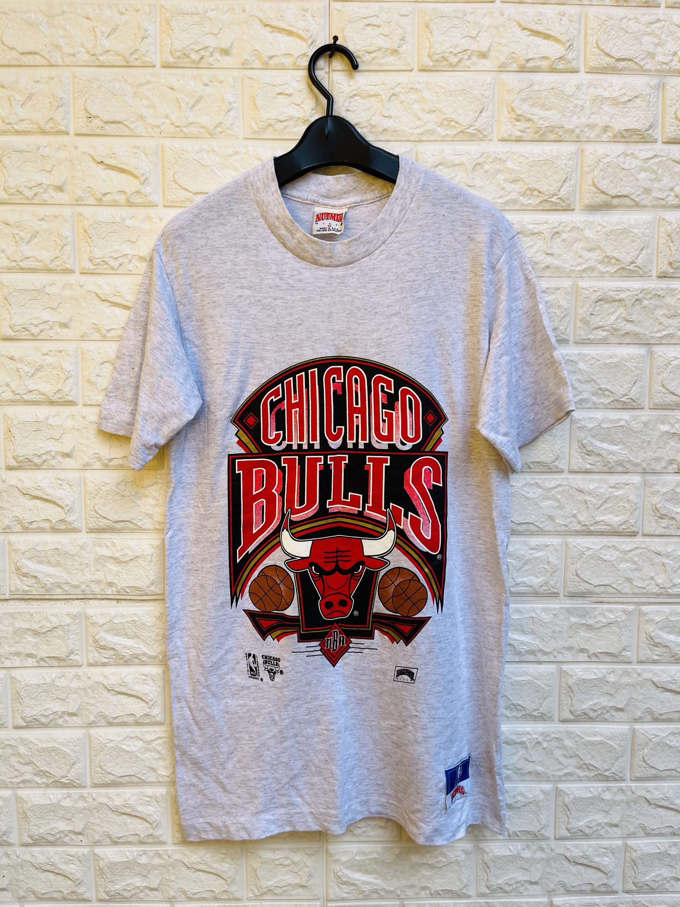 Japanese Brand × Nutmeg × Vintage Vintage Chicago Bull Hip Hop Designer Fashion Style Size US M / EU 48-50 / 2 - 1 Thumbnail