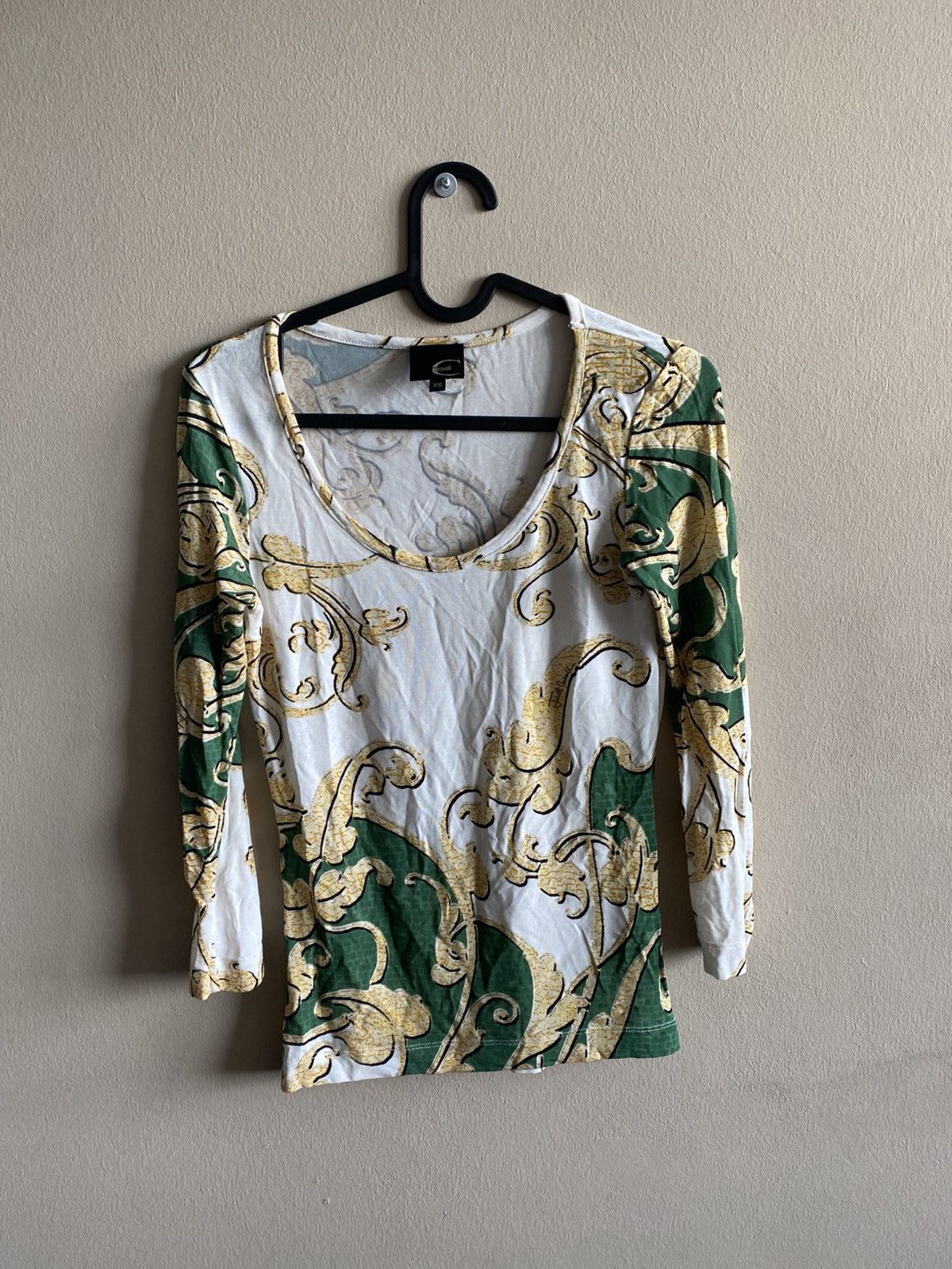 Just Cavalli Just Cavalli Overprinted Longsleeve Size XS / US 0-2 / IT 36-38 - 2 Thumbnail