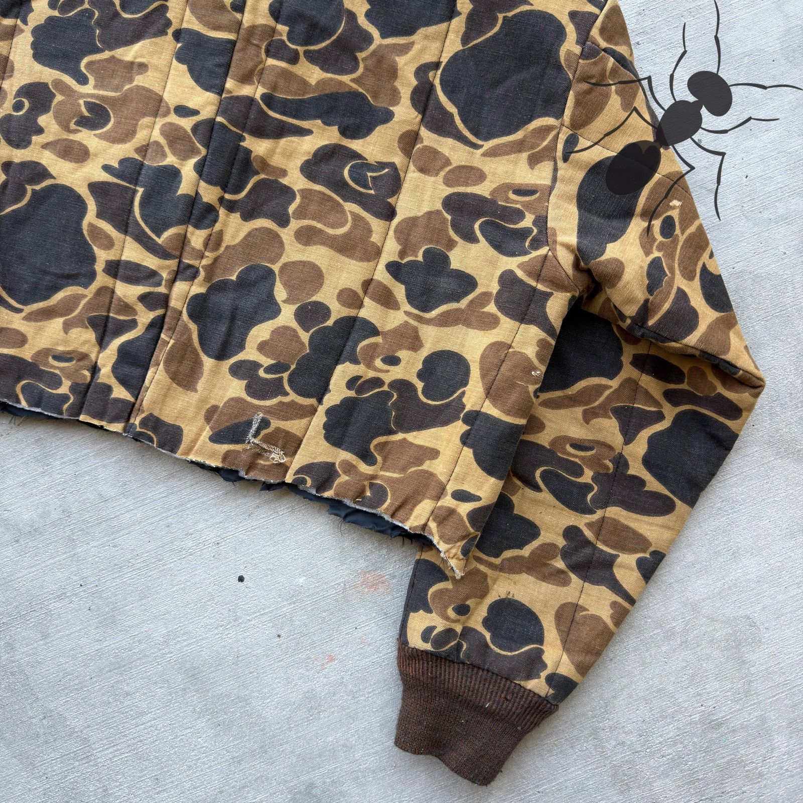 Vintage Duck Camo cropped work wear jacket Size US M / EU 48-50 / 2 - 9 Thumbnail