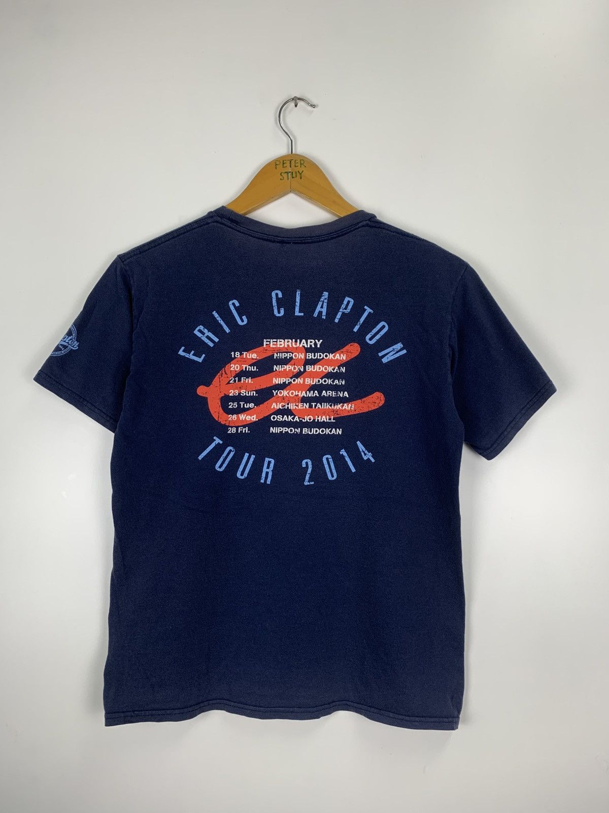 Band Tees 2014 Eric Clapton Japan Tour Tee Size US S / EU 44-46 / 1 - 6 Thumbnail