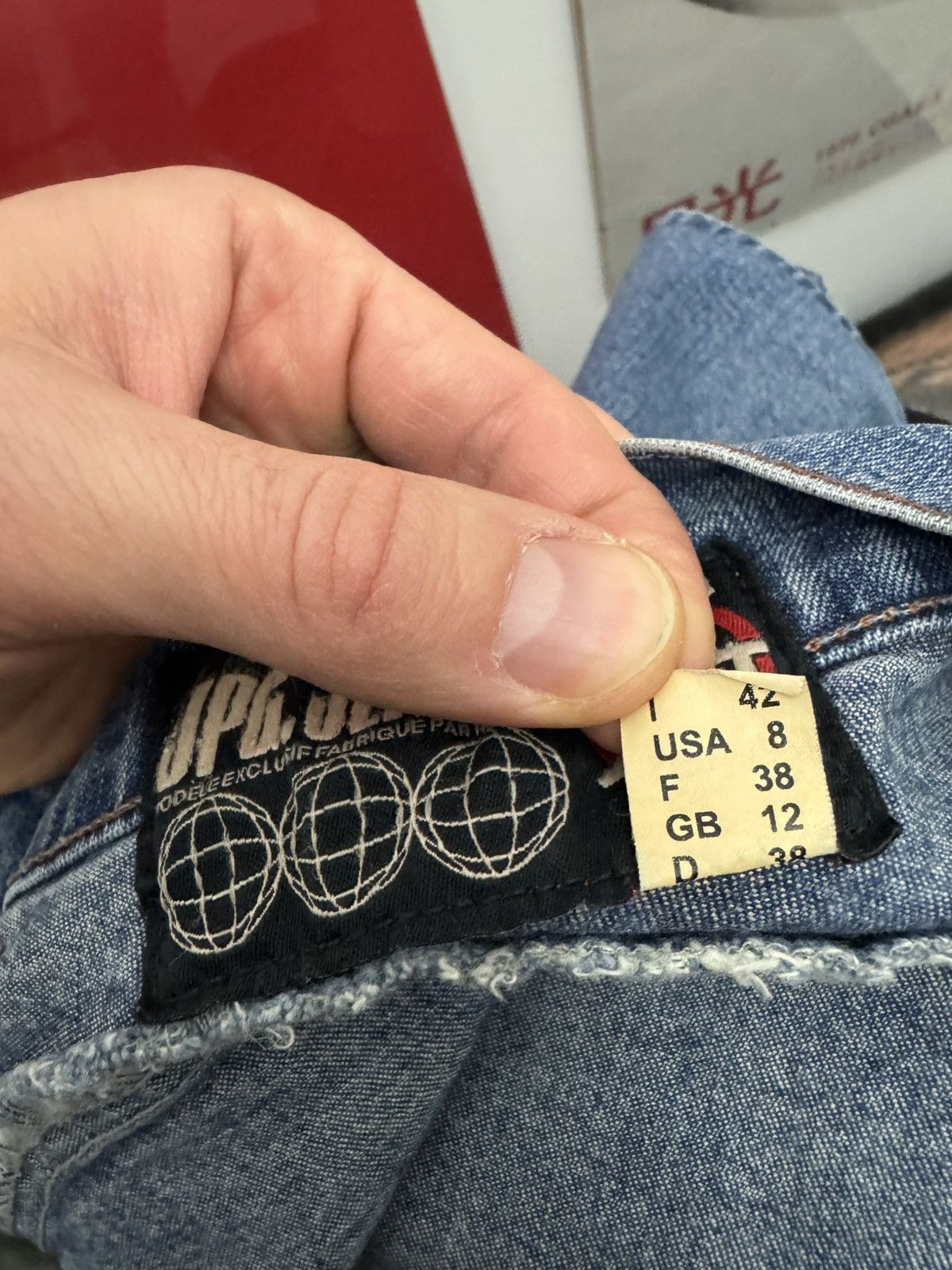 Jean Paul Gaultier Vintage Jean Paul Gaultier JPG Jeans Skirt Archive Y2k Denim Size 30" / US 8 / IT 44 - 5 Thumbnail