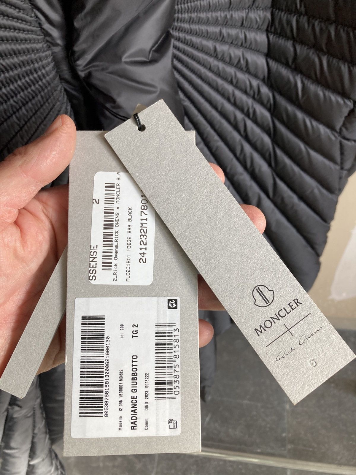 Moncler × Rick Owens BRAND NEW With Tags/ Rick Owens & Moncler Duvet Size US M / EU 48-50 / 2 - 11 Thumbnail