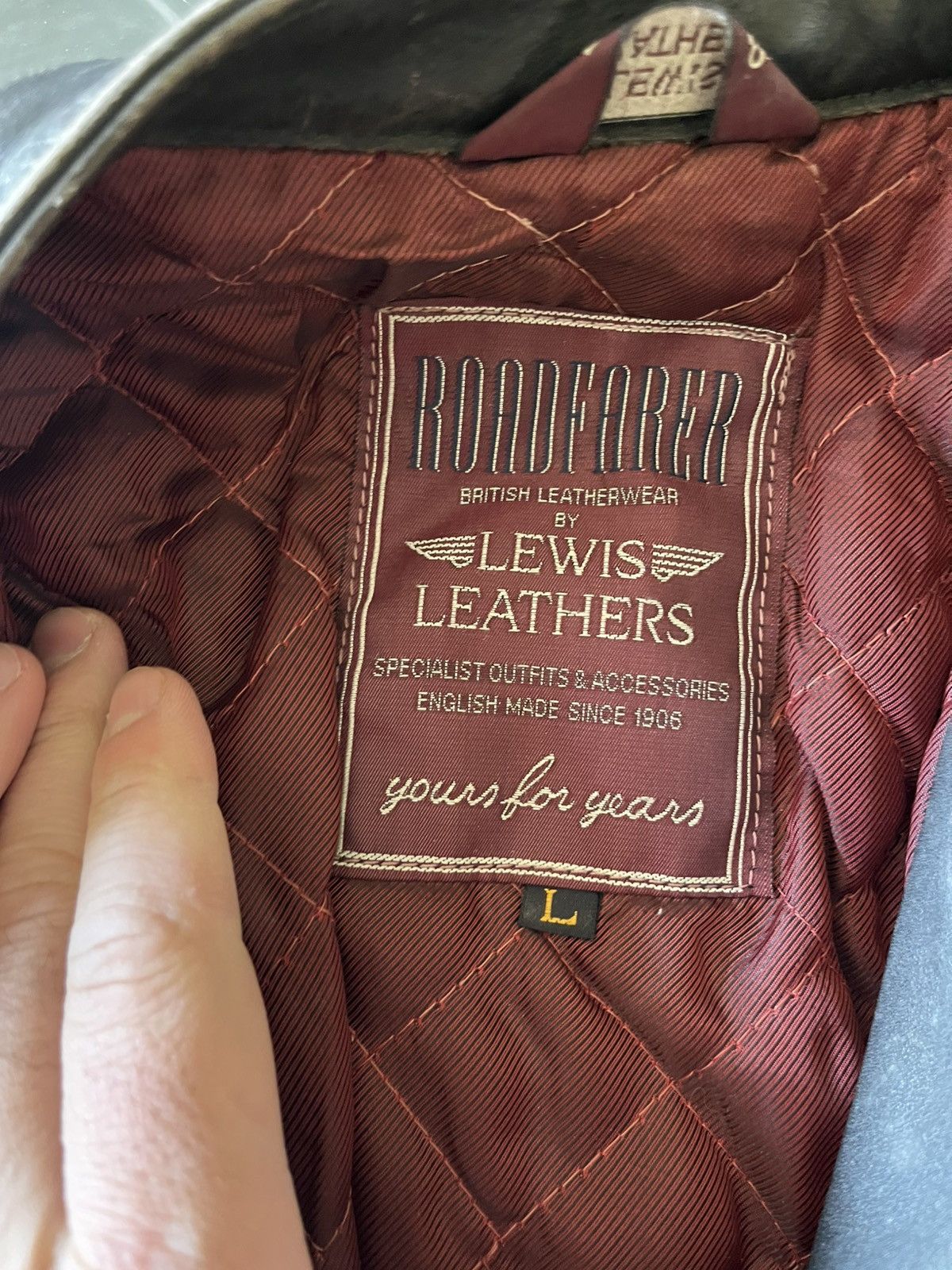 Lewis Leathers Lewis Leathers Roadfarer Size US L / EU 52-54 / 3 - 7 Thumbnail