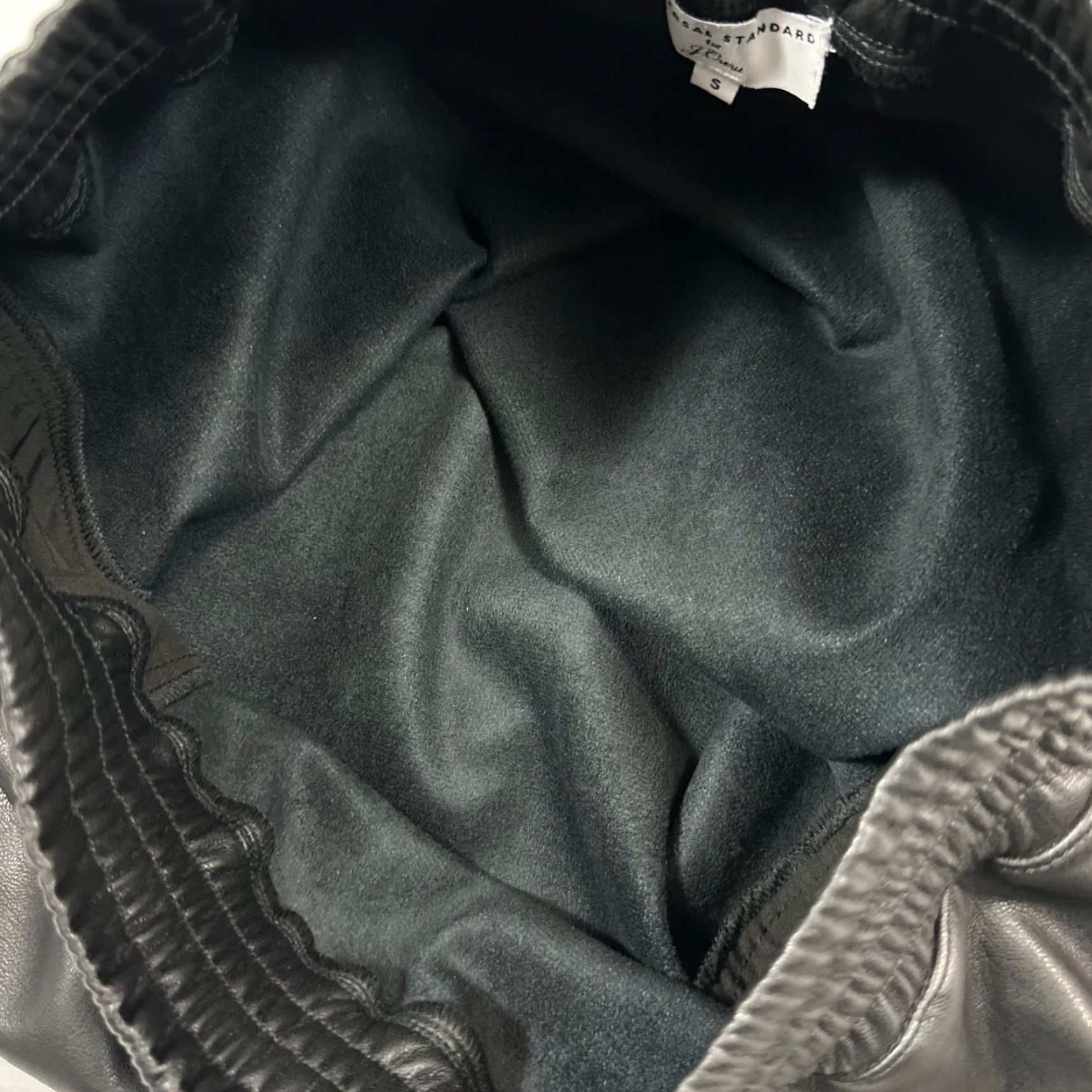 J.Crew J.CREW Universal Standard Womens Faux Leather Skirt S Black Knee Length Size 28" / US 6 / IT 42 - 7 Thumbnail
