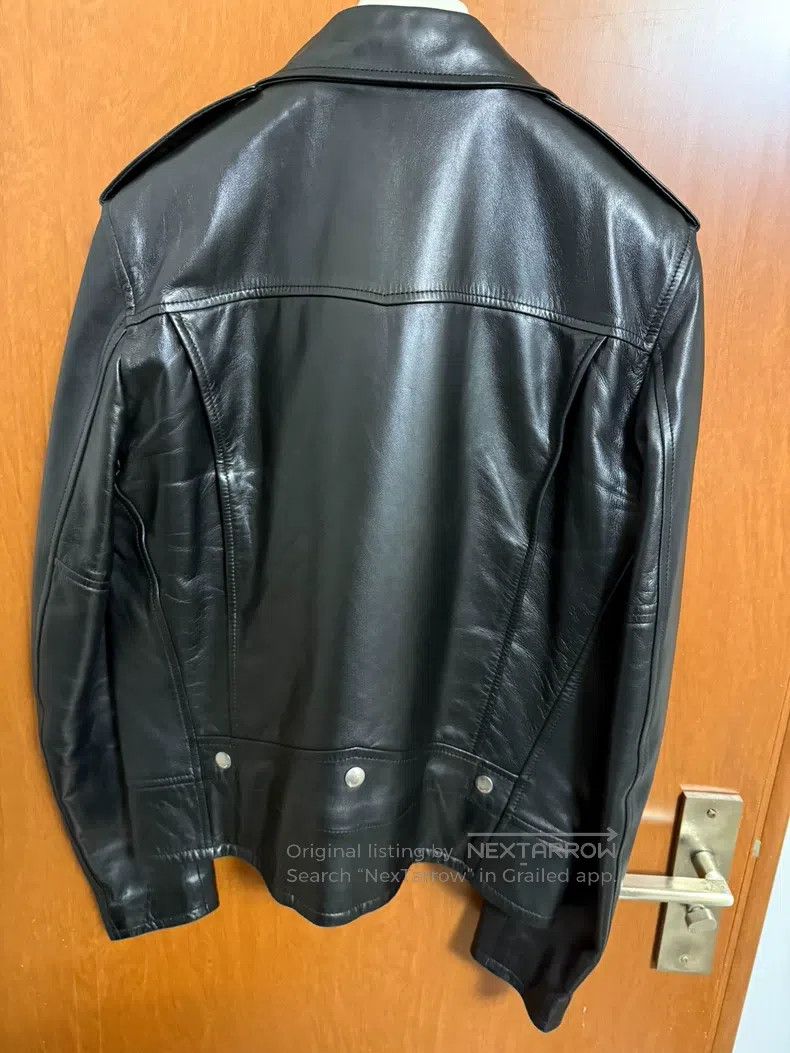 Saint Laurent Paris Saint Laurent Paris Black L01 Leather Jacket Size US M / EU 48-50 / 2 - 2 Thumbnail