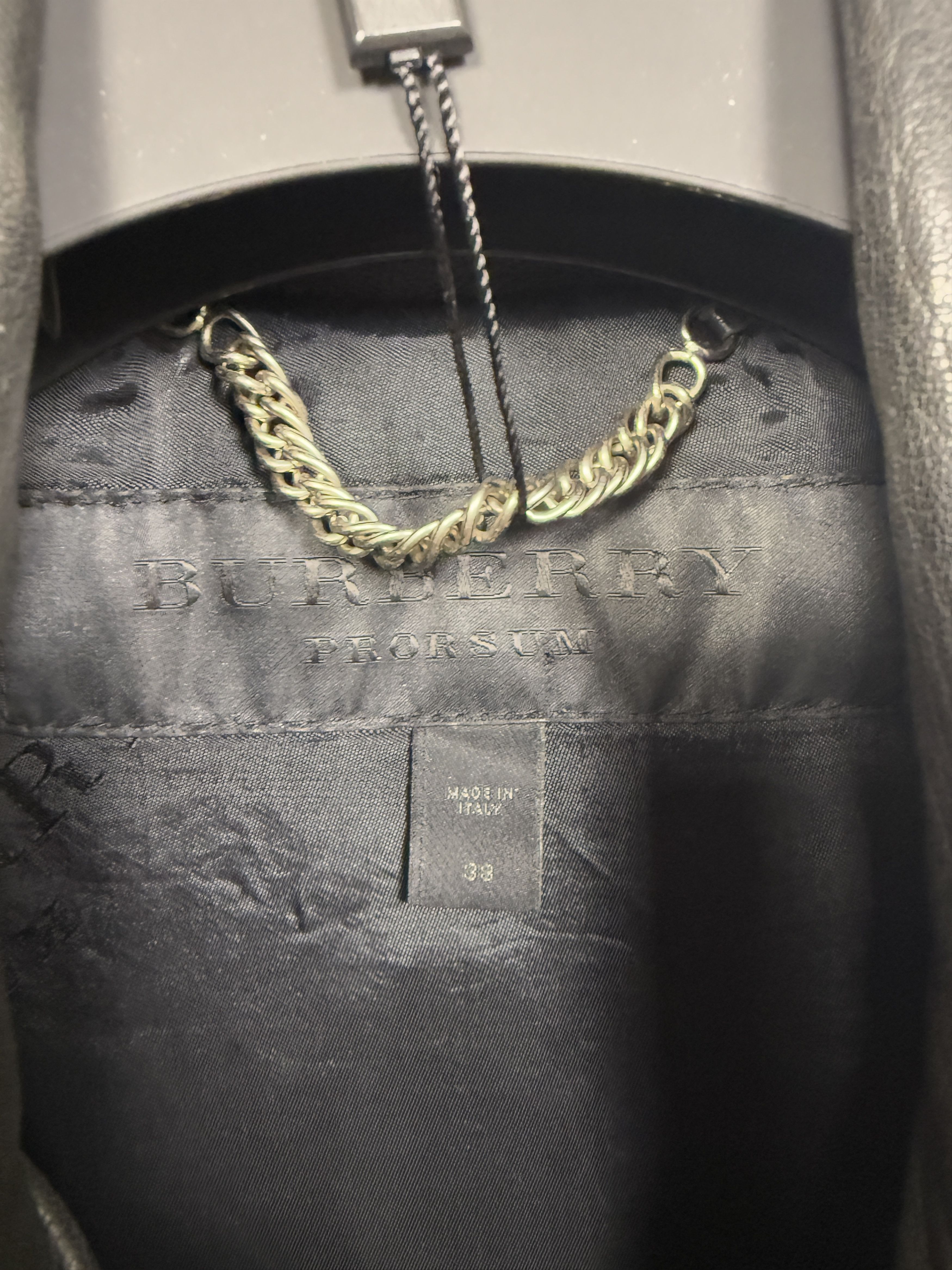 Burberry Prorsum Burberry Prorsum SS11 Quilted Leather Biker Jacket Size XS / US 0-2 / IT 36-38 - 4 Thumbnail