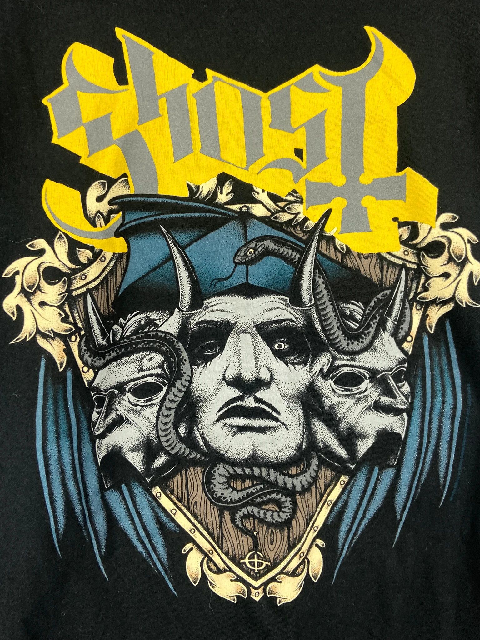 Band Tees Ghost Band Graphic Tee Black Size M Size US M / EU 48-50 / 2 - 2 Thumbnail