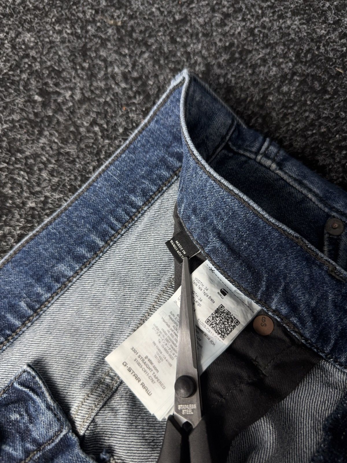 G-Star Vintage 00s G Star Raw Retro Denim pants jeans Y2K Size US 34 / EU 50 - 7 Thumbnail