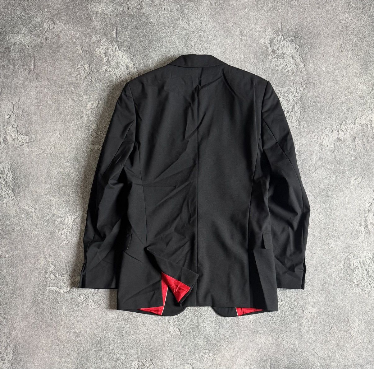 Designer × Hugo × Hugo Boss Hugo Boss IT44/US34R suit black blazer + pants trousers Size 34R - 14 Thumbnail