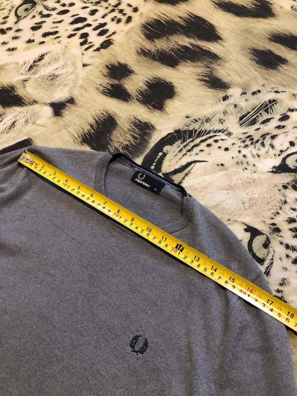 Fred Perry Y2K Long Sleeve Vintage gray Fred Perry logo Size US M / EU 48-50 / 2 - 7 Thumbnail