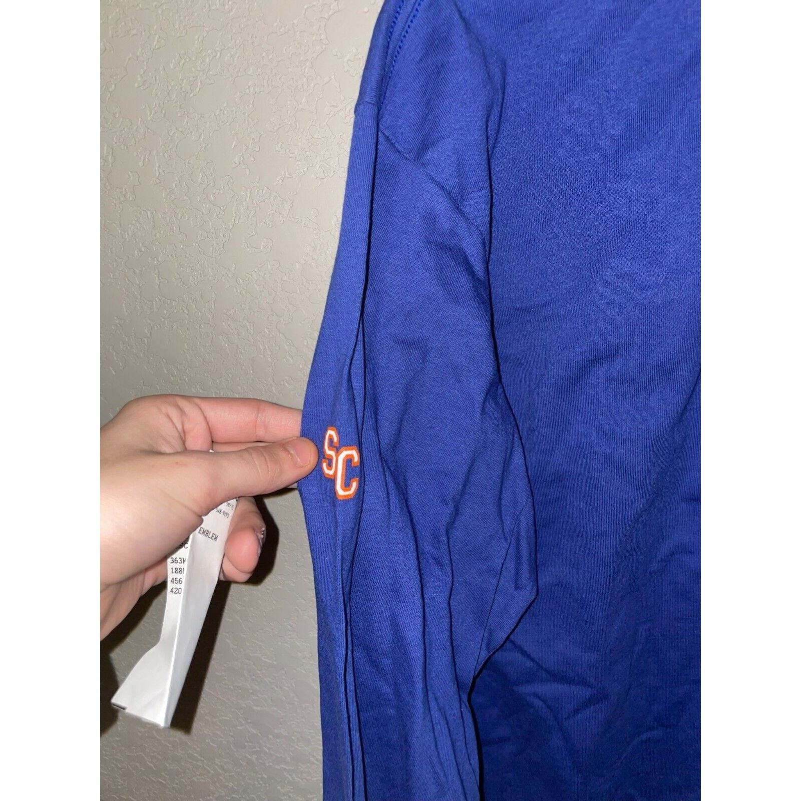 Anvil Vintage Ski Long Sleeve Shirt Steamboat Skiing Blue 90s Size US L / EU 52-54 / 3 - 6 Thumbnail