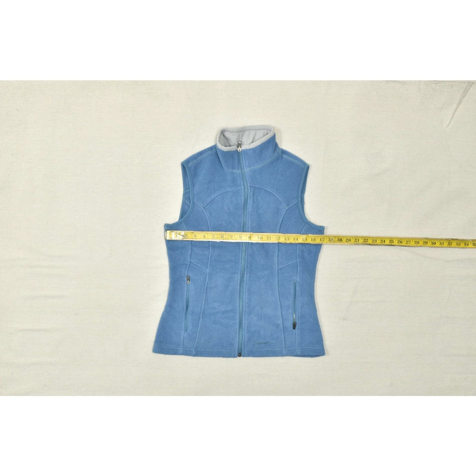 Eddie Bauer Eddie Bauer Women Vest Small Blue Fleece Sleeveless Full Zip Womens Size S / US 4 / IT 40 - 4 Thumbnail