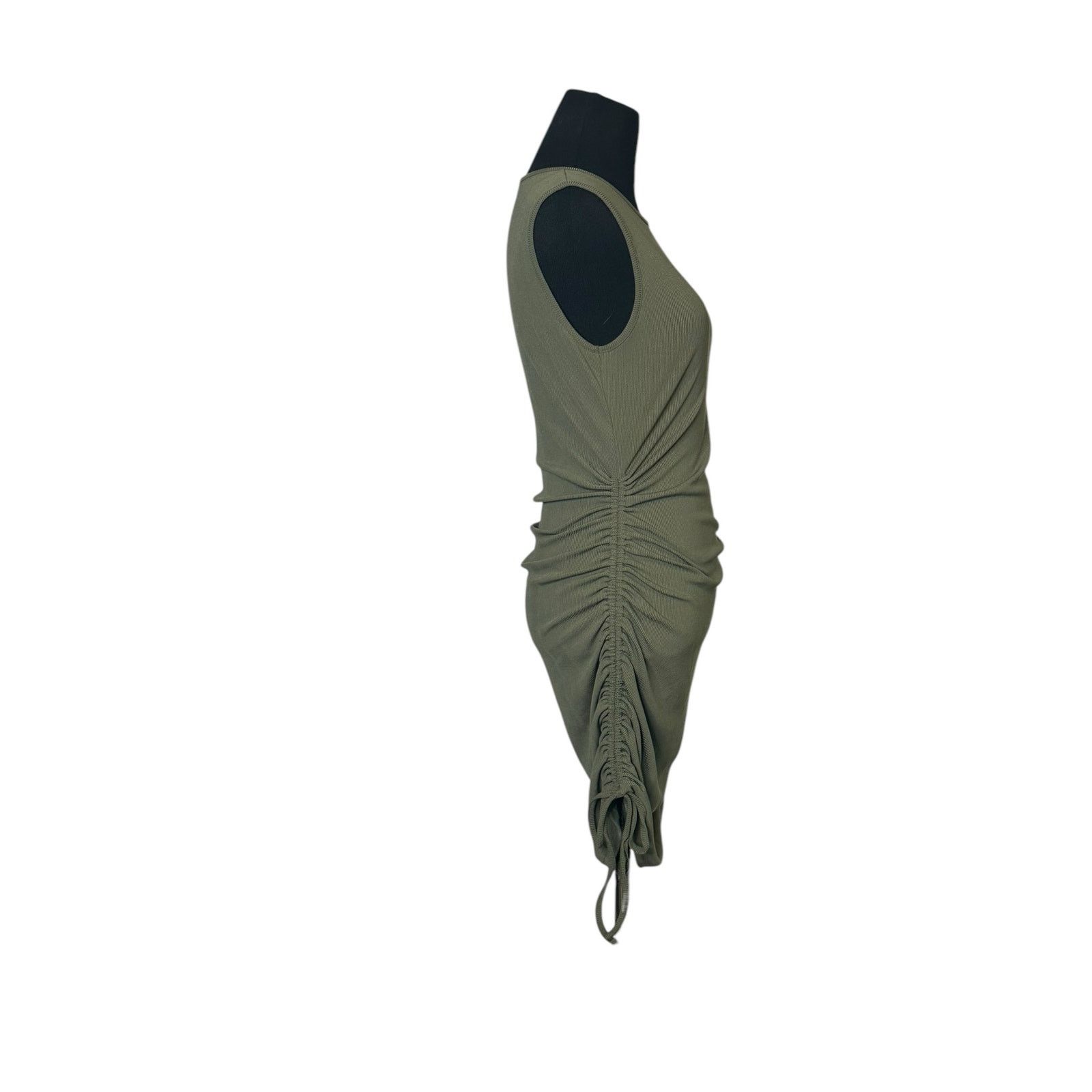 Shein Shein green ruched fitted mini dress size Medium Size M / US 6-8 / IT 42-44 - 8 Thumbnail