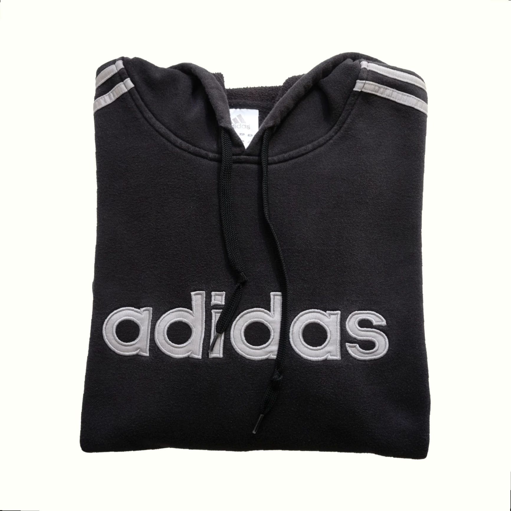 Adidas VINTAGE adidas VTG Y2K RETRO SPELL OUT ACTIVE BLACK SPELL OUT HOODIE SWEATSHIRT 2007 LG L Men Hoodie Size US L / EU 52-54 / 3 - 2 Thumbnail