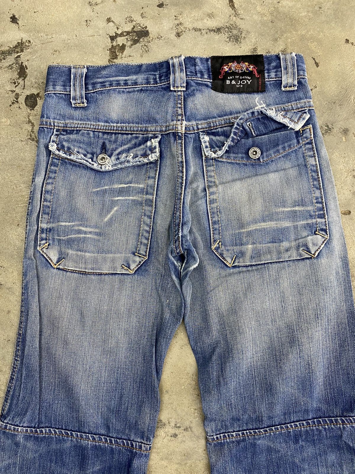 If Six Was Nine jeans front pocket cargo & back B&joy Size US 29 - 5 Thumbnail