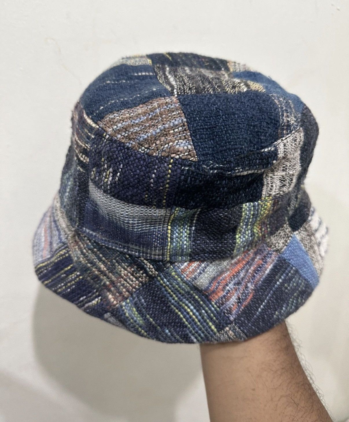 Japanese Brand VTG Patchwork Style Kapital Hat Size ONE SIZE - 2 Thumbnail