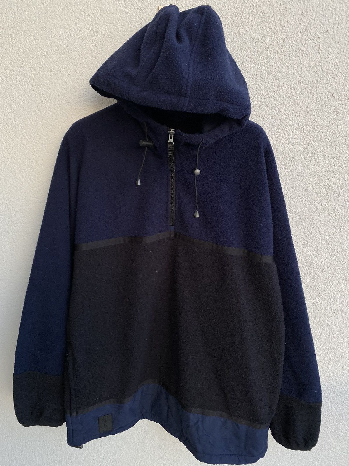 Yves Saint Laurent 90s Fleece YSL Jacket Anorak Zip YSL Bomber Black YSL Anorak Size US XL / EU 56 / 4 - 19 Thumbnail