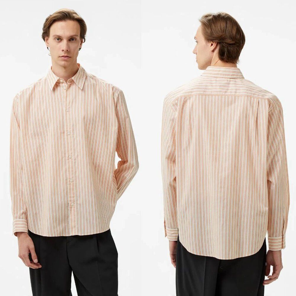 Hugo Boss NWT New Hugo Boss Ellisoe Striped Button Up Shirt Size M Size US M / EU 48-50 / 2 - 1 Thumbnail