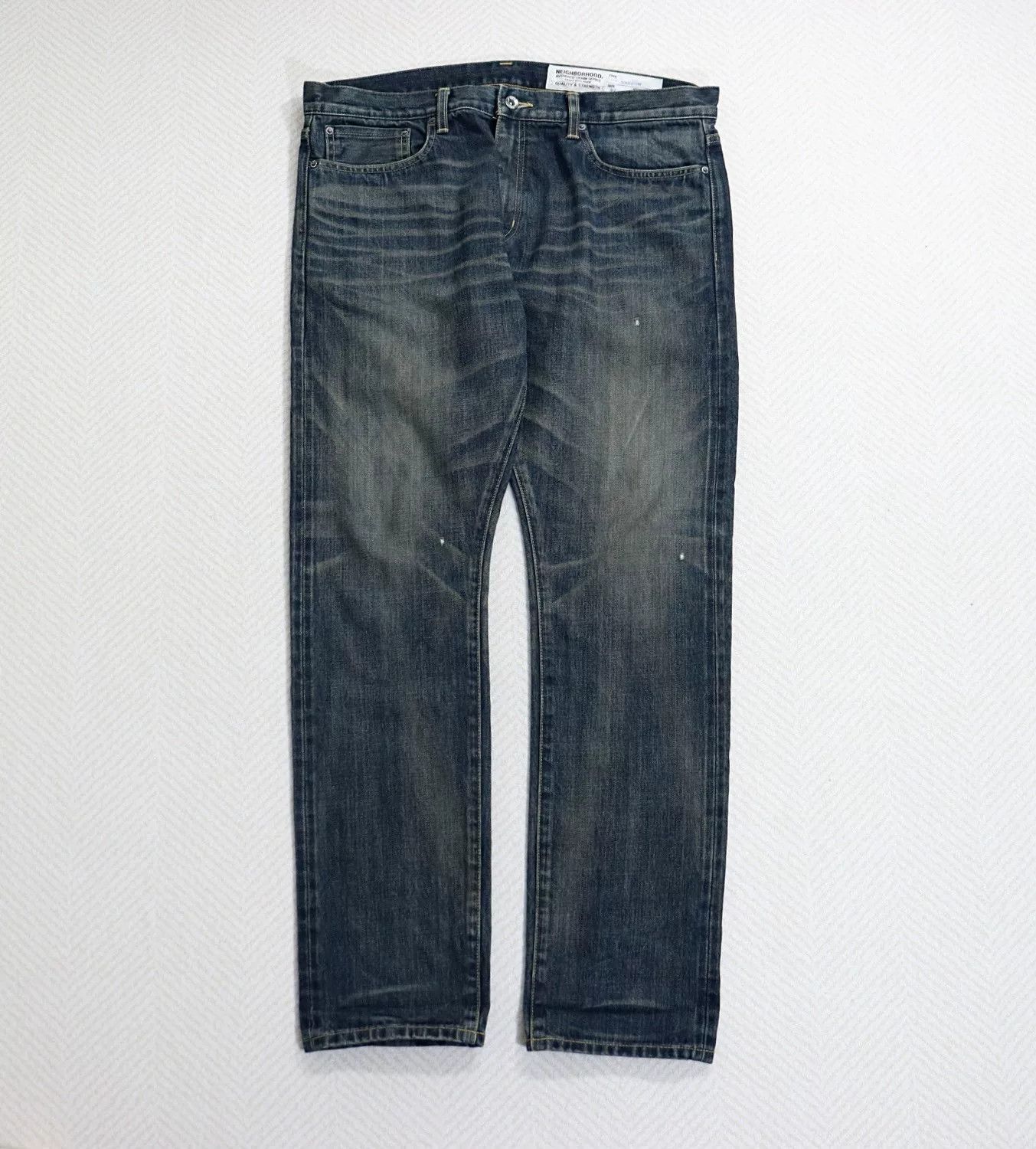 Neighborhood nbhd washed denim narrow jeans in xl Size US 31 - 1 Thumbnail
