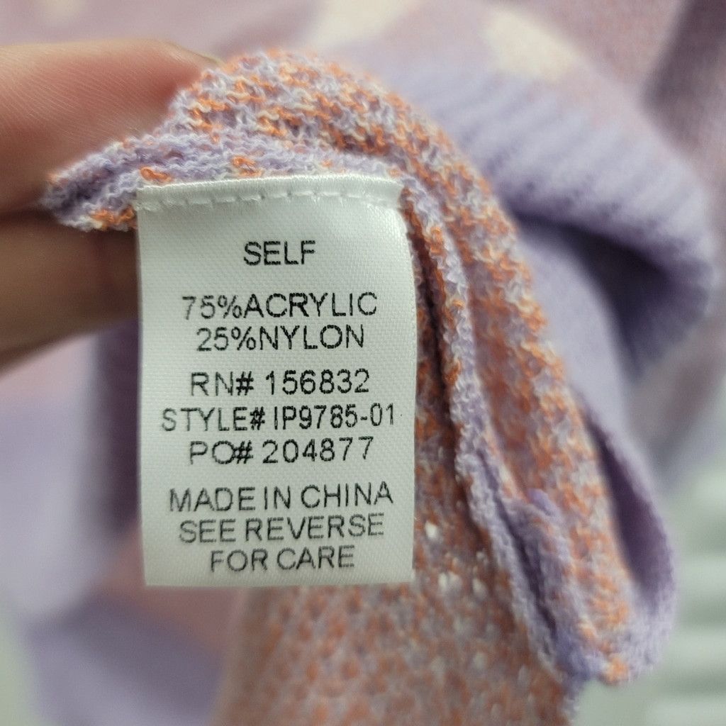 Other NWT Floral Elegance: The Chic Slit Sweater by BiBi Size M / US 6-8 / IT 42-44 - 11 Thumbnail