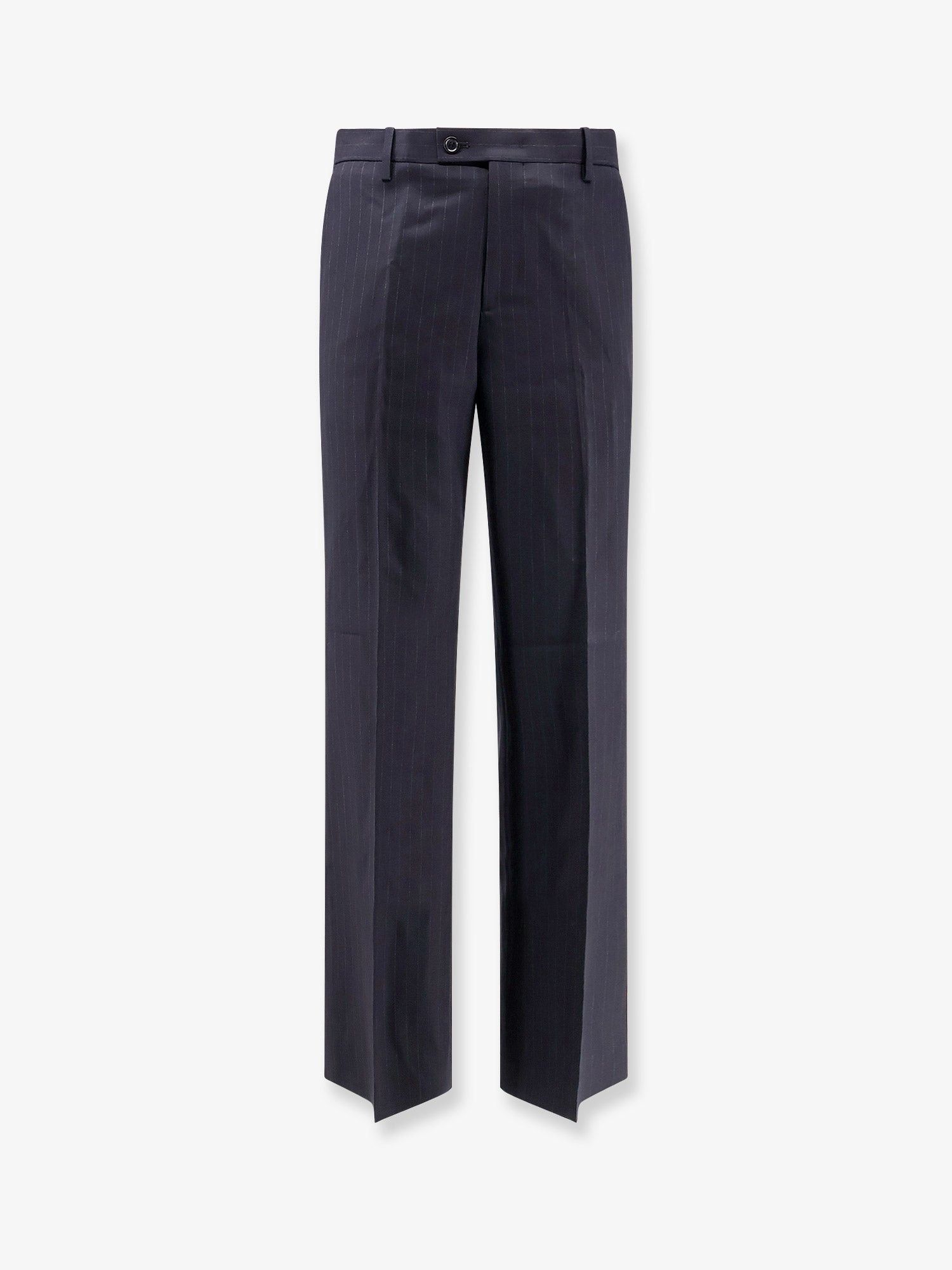 TONYWACK Wool Blend Unisex Pinstriped Trousers Size US 28 / EU 44 - 1 Thumbnail