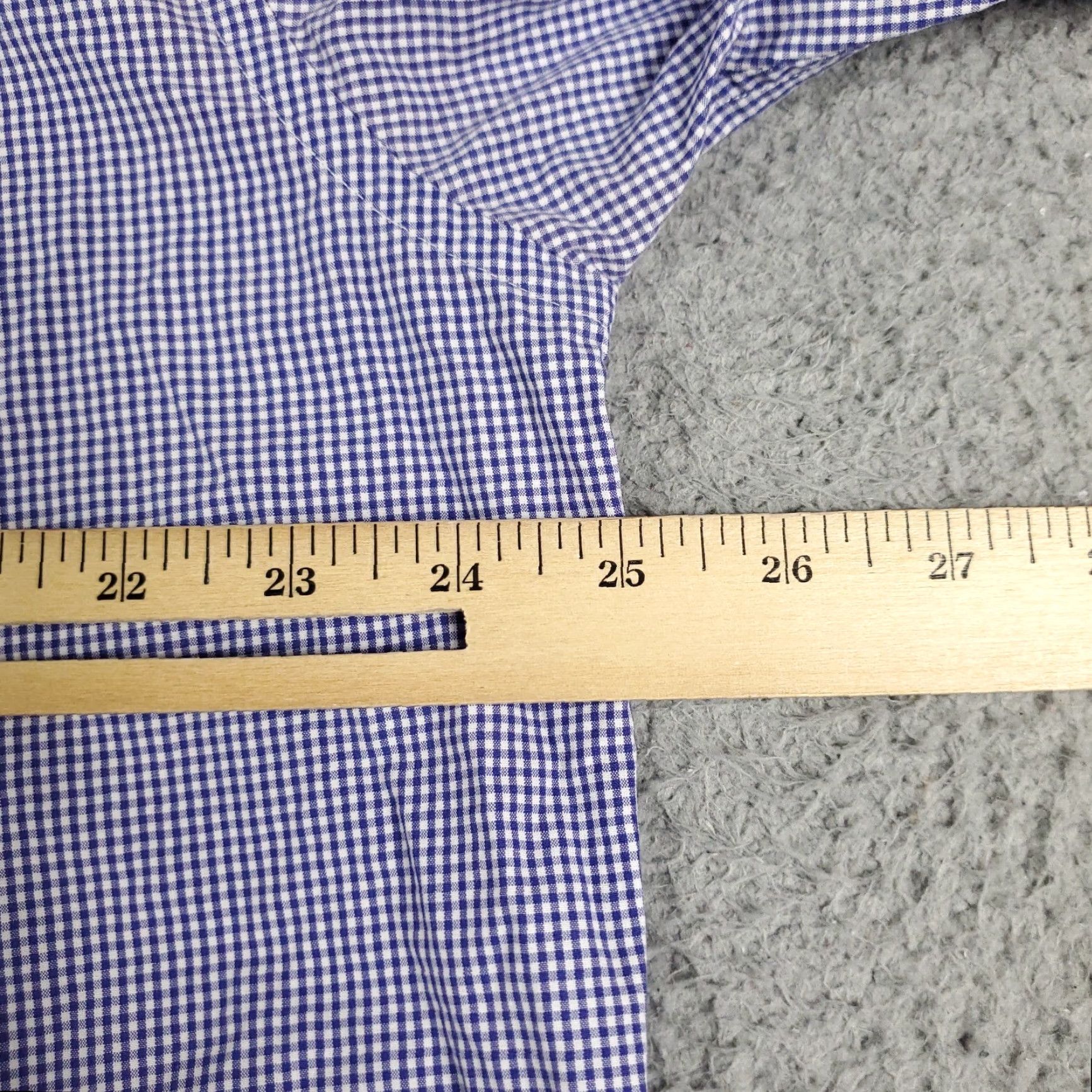Vineyard Vines VINEYARD VINES Shirt XL Purple Check Button-Up Long Sleeve Mens Casual Preppy Size US XL / EU 56 / 4 - 7 Thumbnail