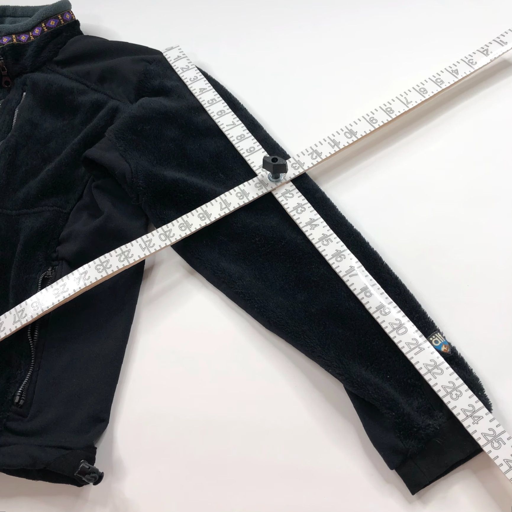 Vintage Kuhl ALF Large Polartec 100% Polyester Full Zip Jacket Black Women Regular Jacket Long Sleeve Mid-Length Size L / US 10 / IT 46 - 5 Thumbnail