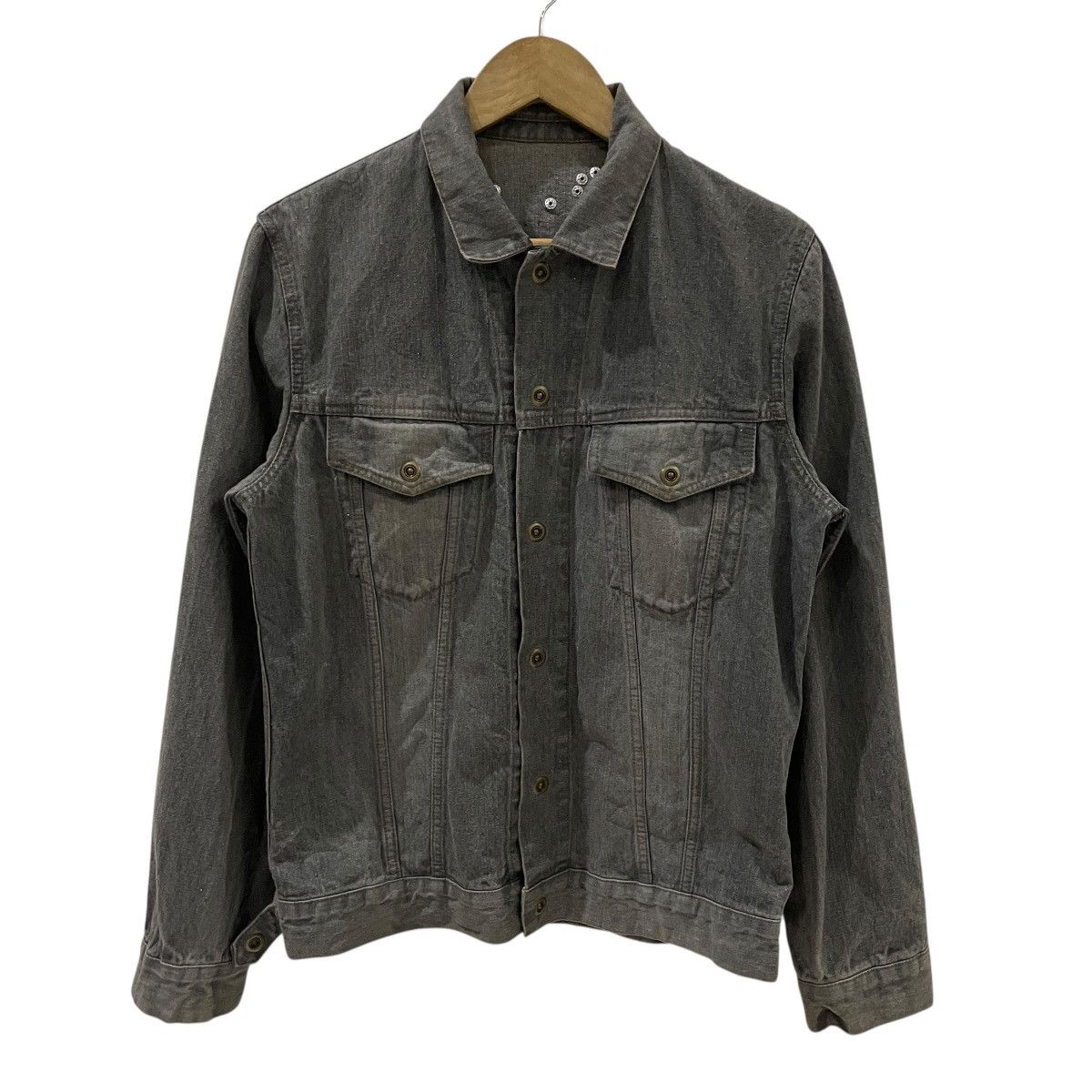 PPFM Vintage 90s PPFM Ch!c Sediotinaries Skulls Denim Jacket Size US M / EU 48-50 / 2 - 11 Thumbnail
