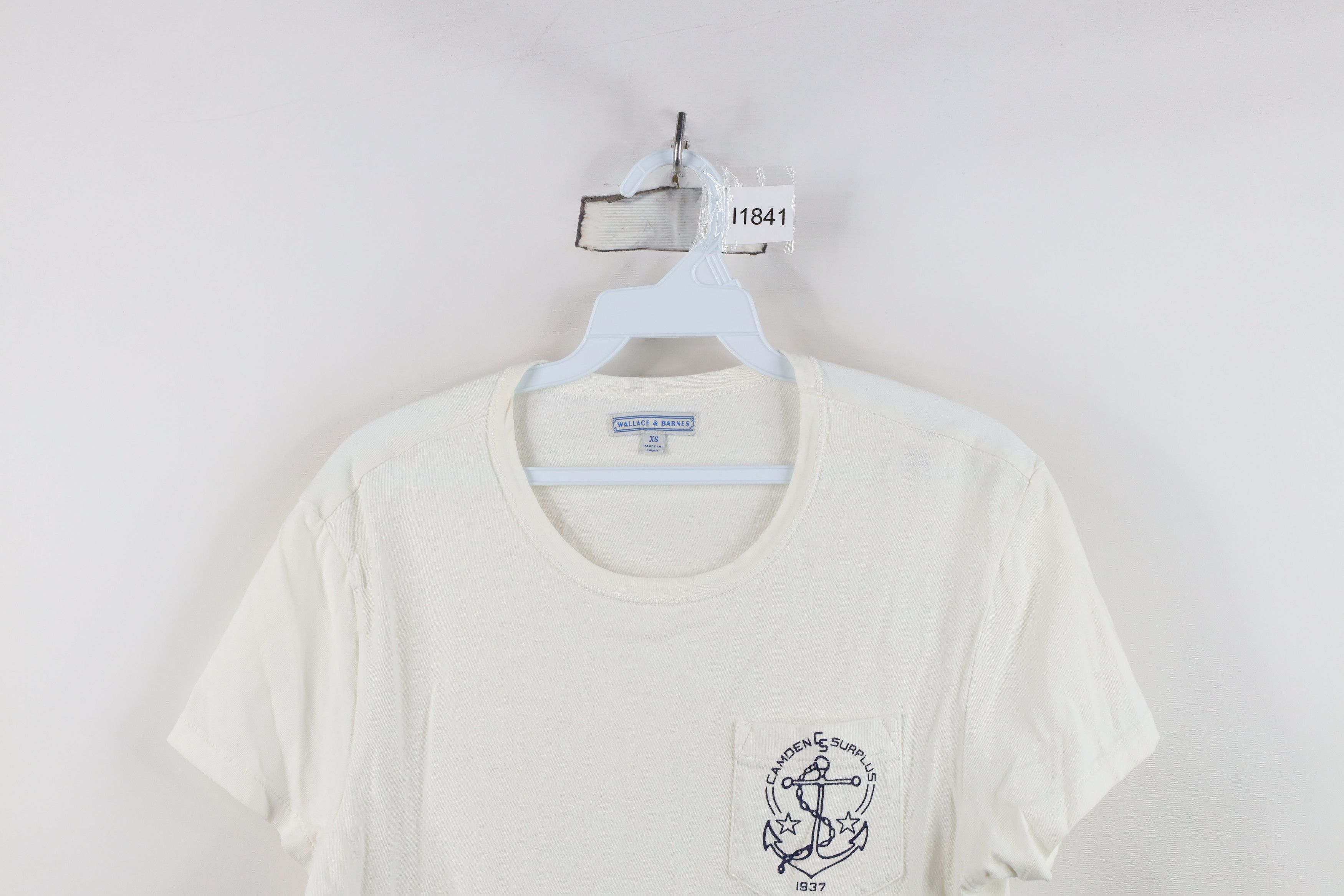 Wallace & Barnes Wallace & Barnes Camden Surplus Boat Anchor Pocket T-Shirt Size US XS / EU 42 / 0 - 2 Thumbnail