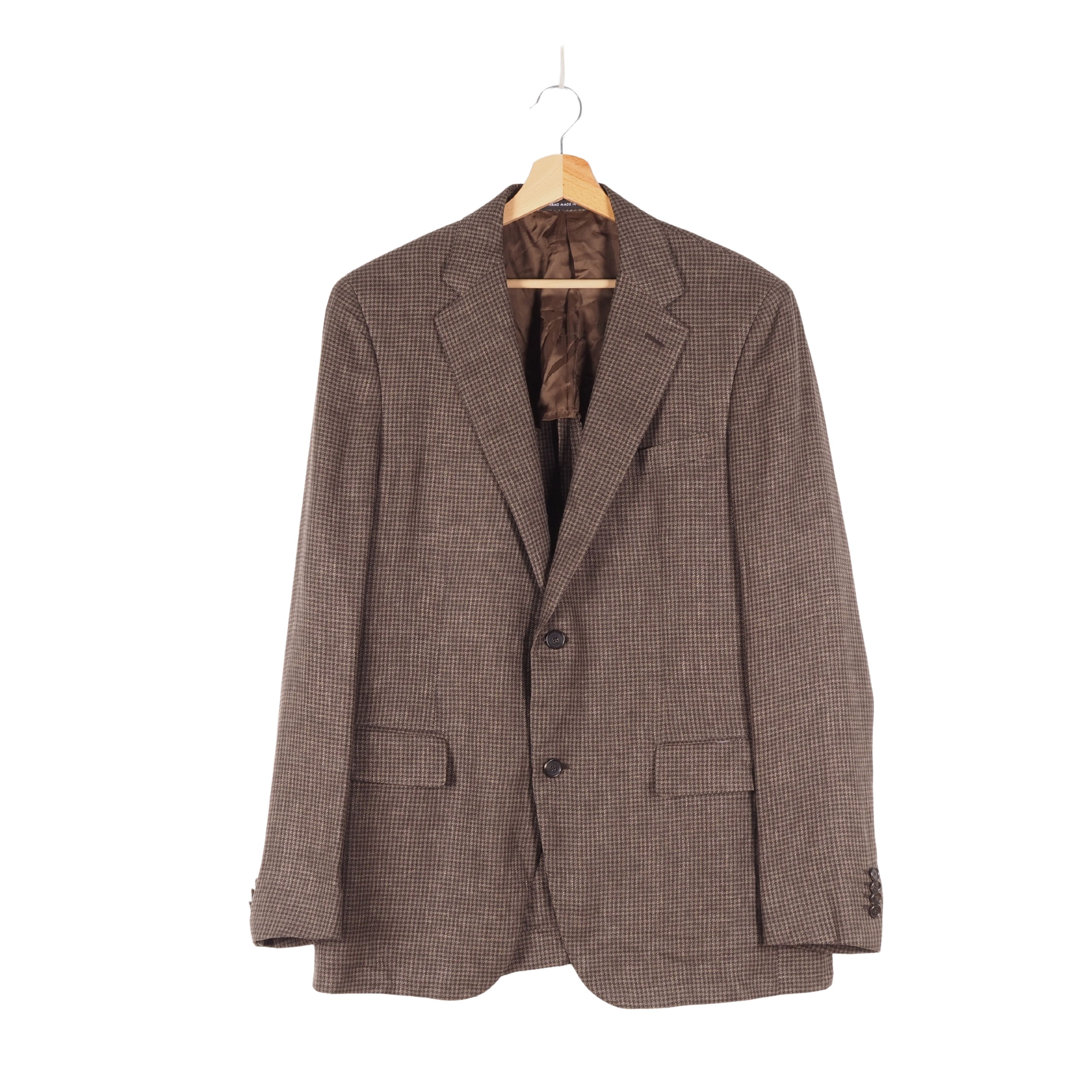 Caruso × Handmade RAFFAELLE CARUSO Linen Wool Silk Sport Coat Blazer Jacket Size 42R - 2 Thumbnail