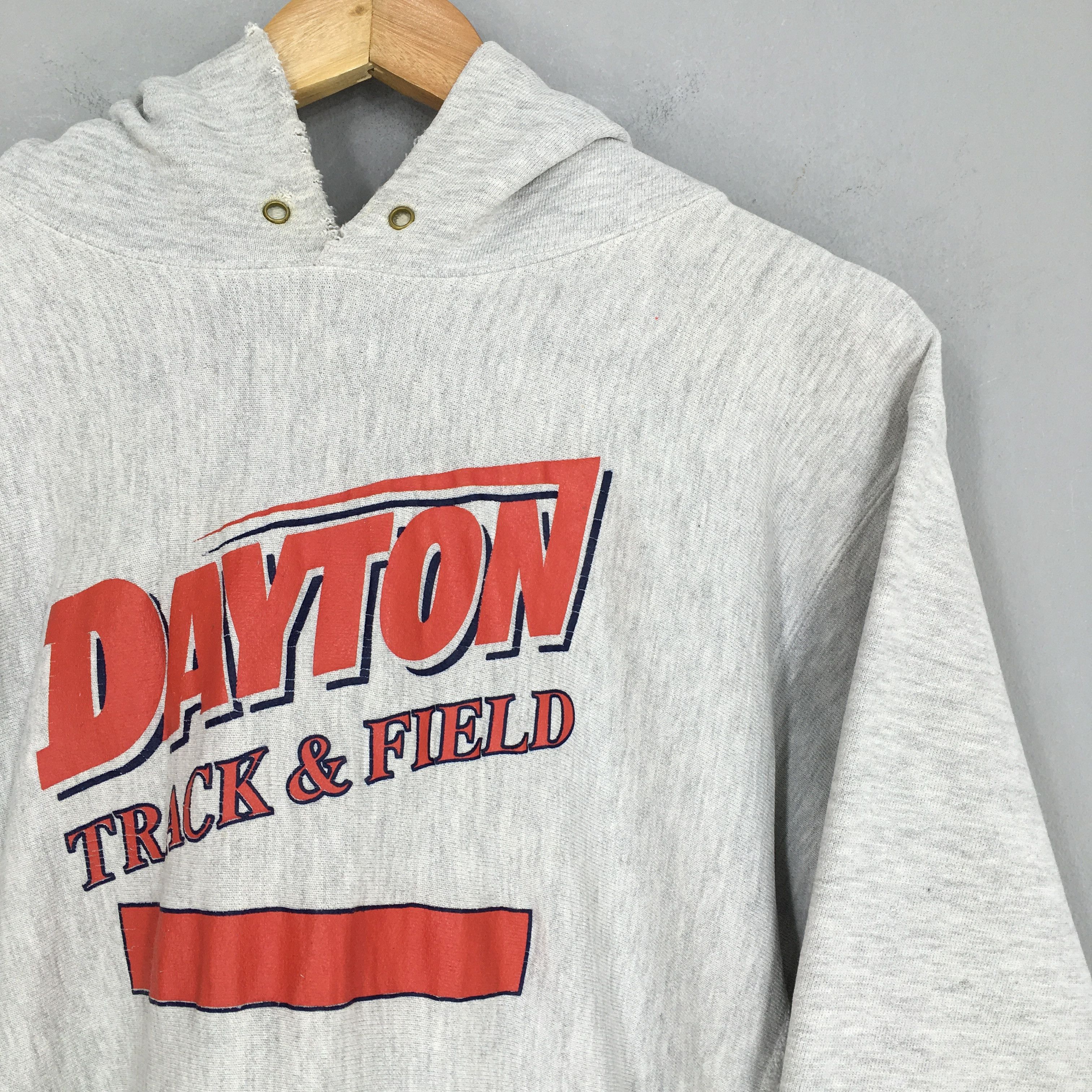 Other Vintage Champion Reverse Weave Dayton University Hoodies L Size US L / EU 52-54 / 3 - 2 Thumbnail